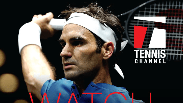 WATCH: Federer comes up with clutch shot in Swiss Indoors quarterfinal