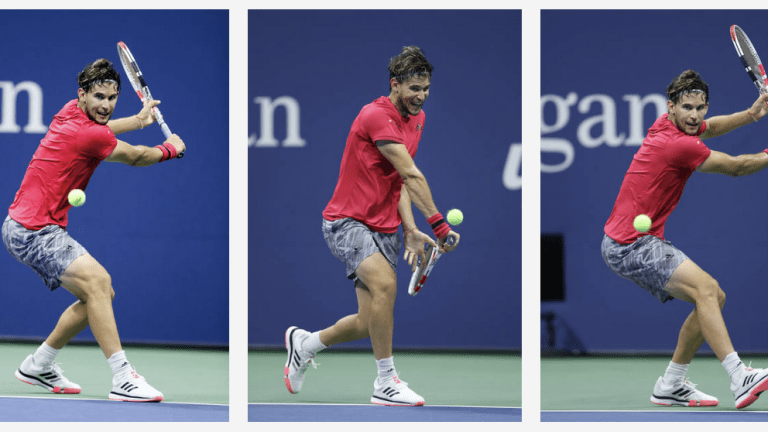 Thiem's backhand was at its best at the 2020 US Open, when he won his first and thus far only Grand Slam title.