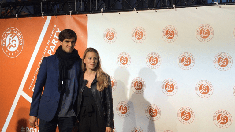 Pros grace Roland
Garros orange
carpet