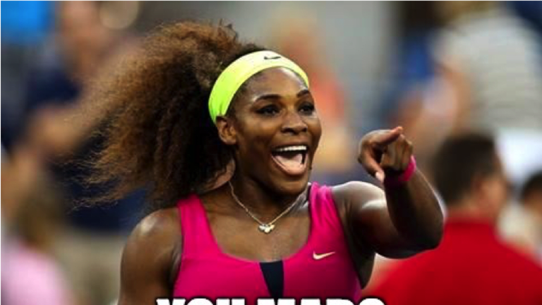 The Baseline Top 8:
Tennis memes