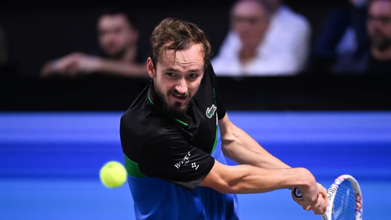 Daniil Medvedev into Vienna final, one win from ATP Finals