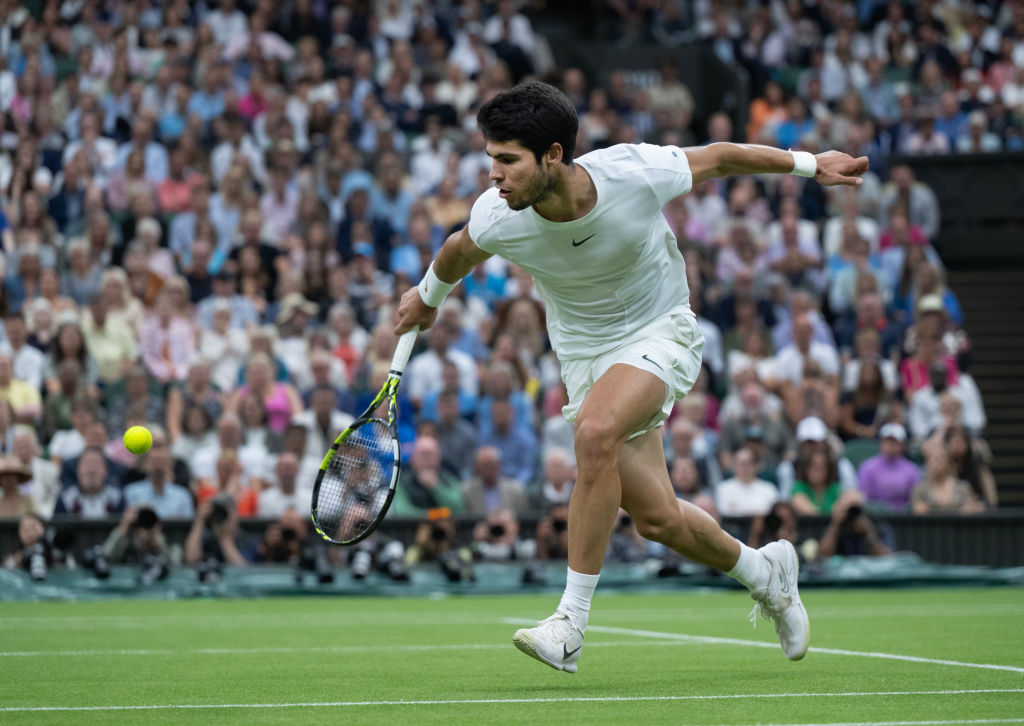 Play of the Day Novak Djokovic vs. Carlos Alcaraz, Wimbledon final