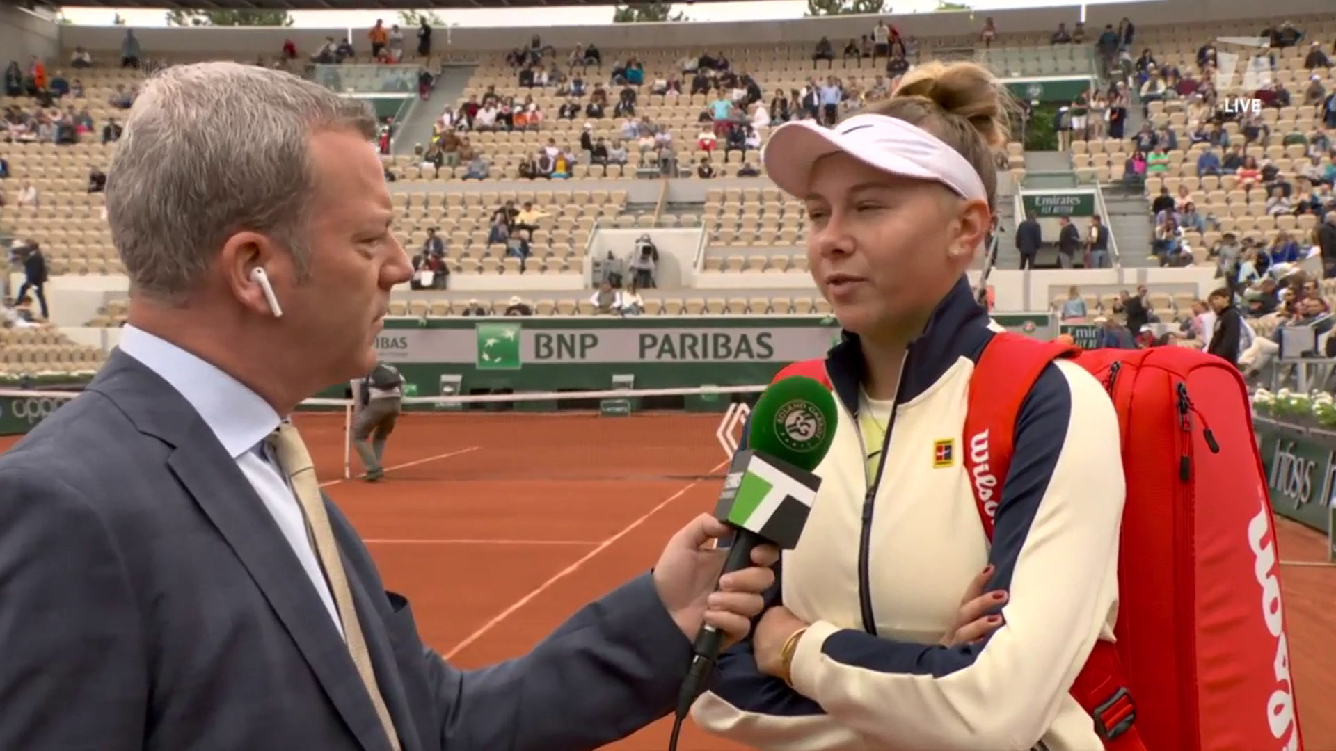 INTERVIEW: A. Anisimova; 3R Win | Tennis.com
