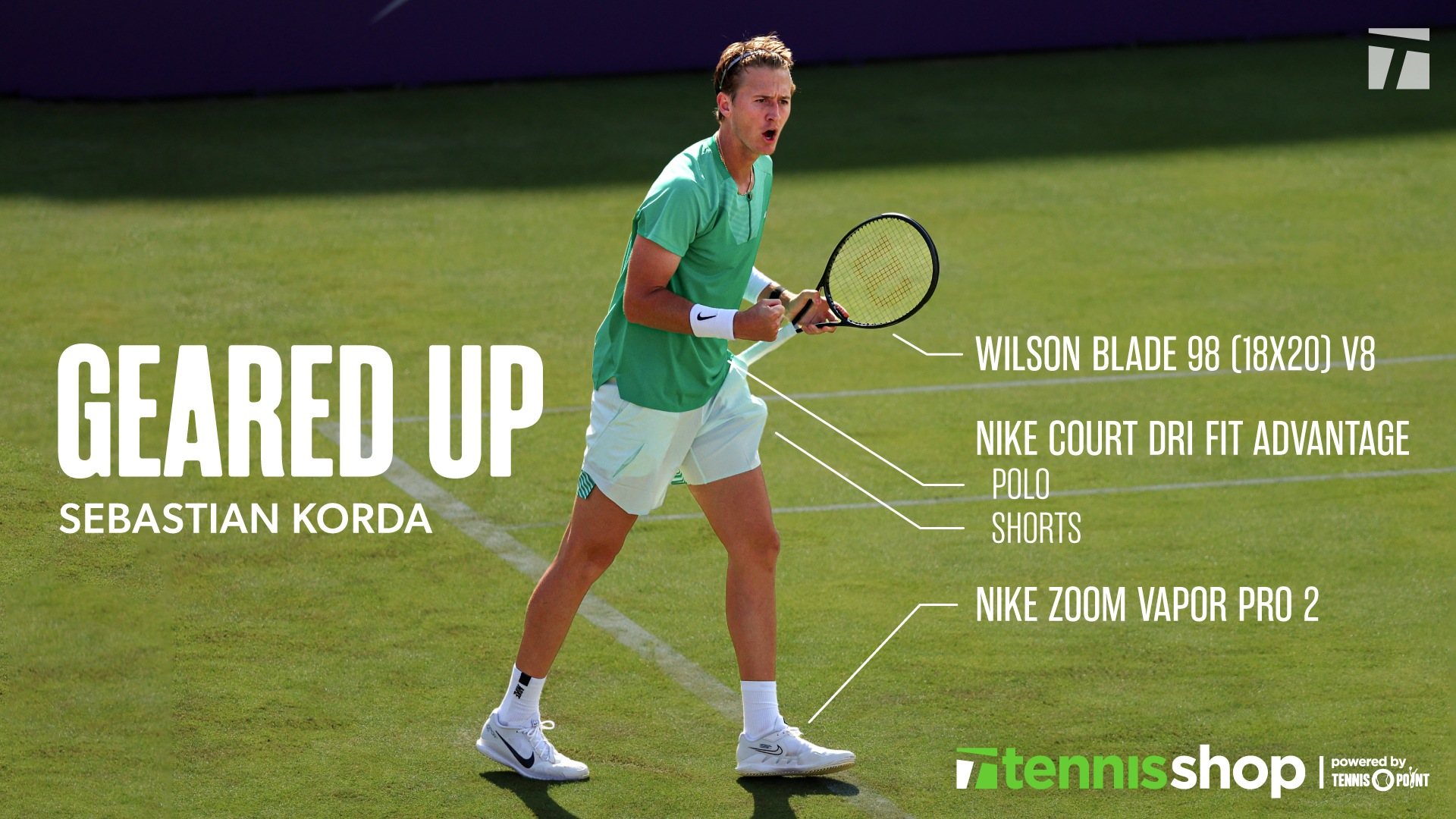 Geared Up: Sebastian Korda is rising up the ranks using and Nike