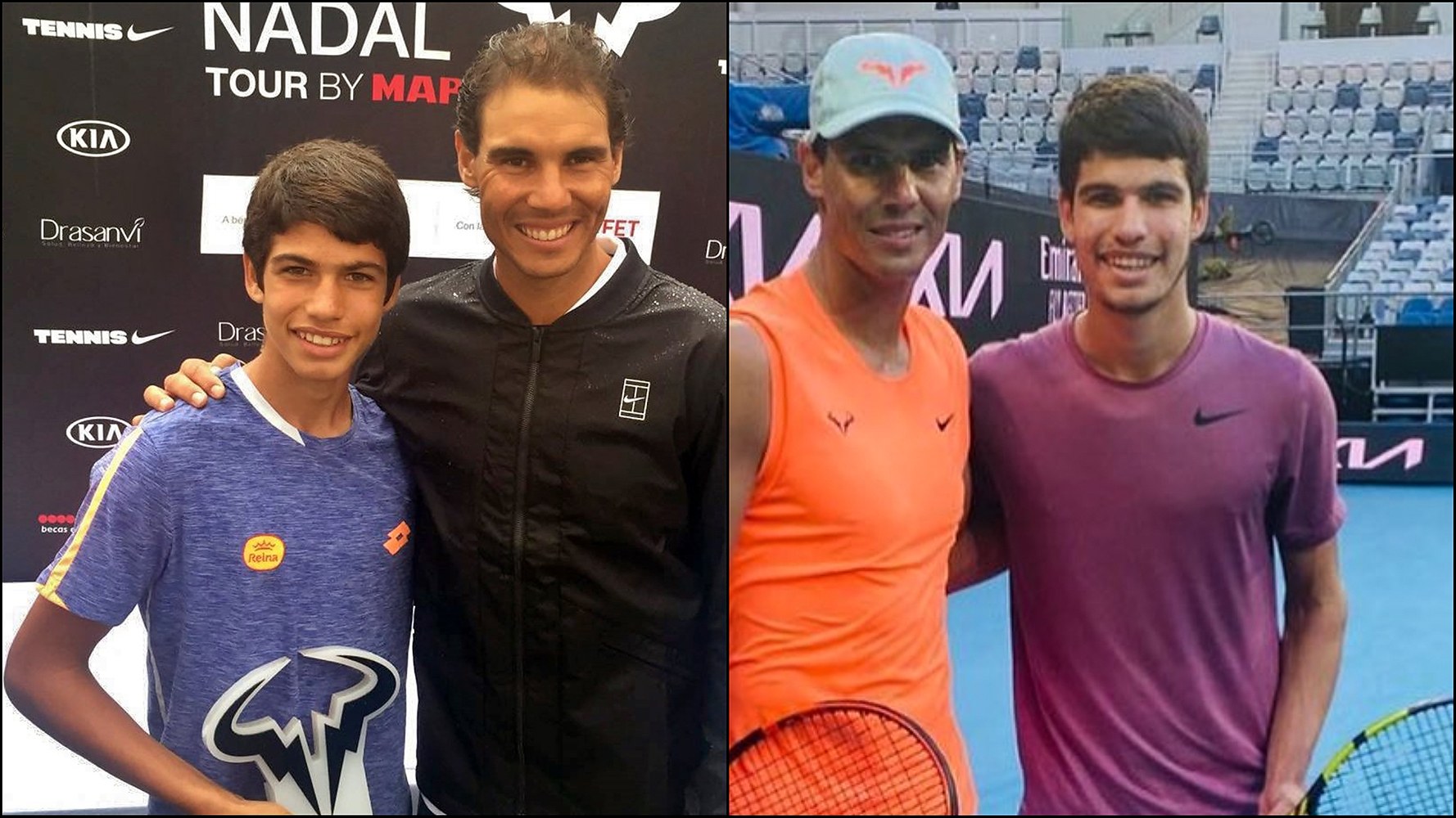 Carlos Alcaraz, Spanish teen hopeful, to face idol Rafael Nadal