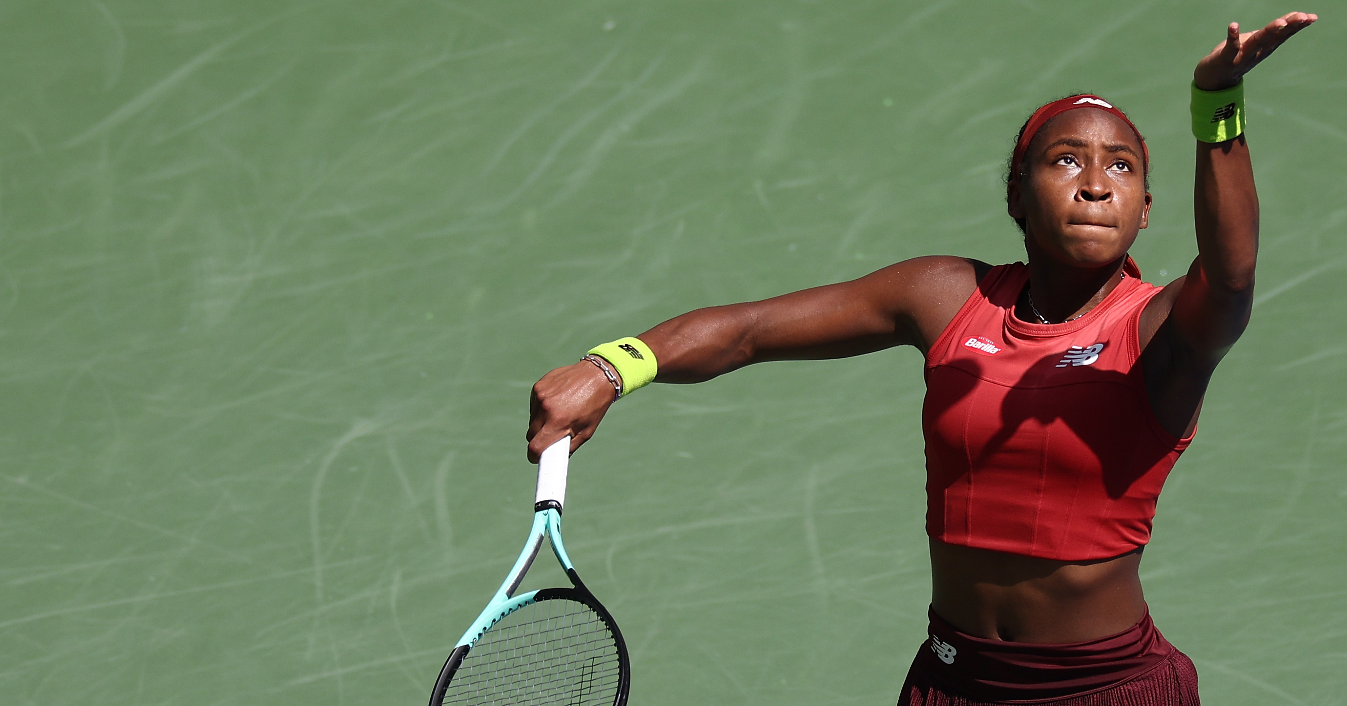 Coco Gauff dismisses out-of-sorts Jelena Ostapenko to reach first US Open semifinal