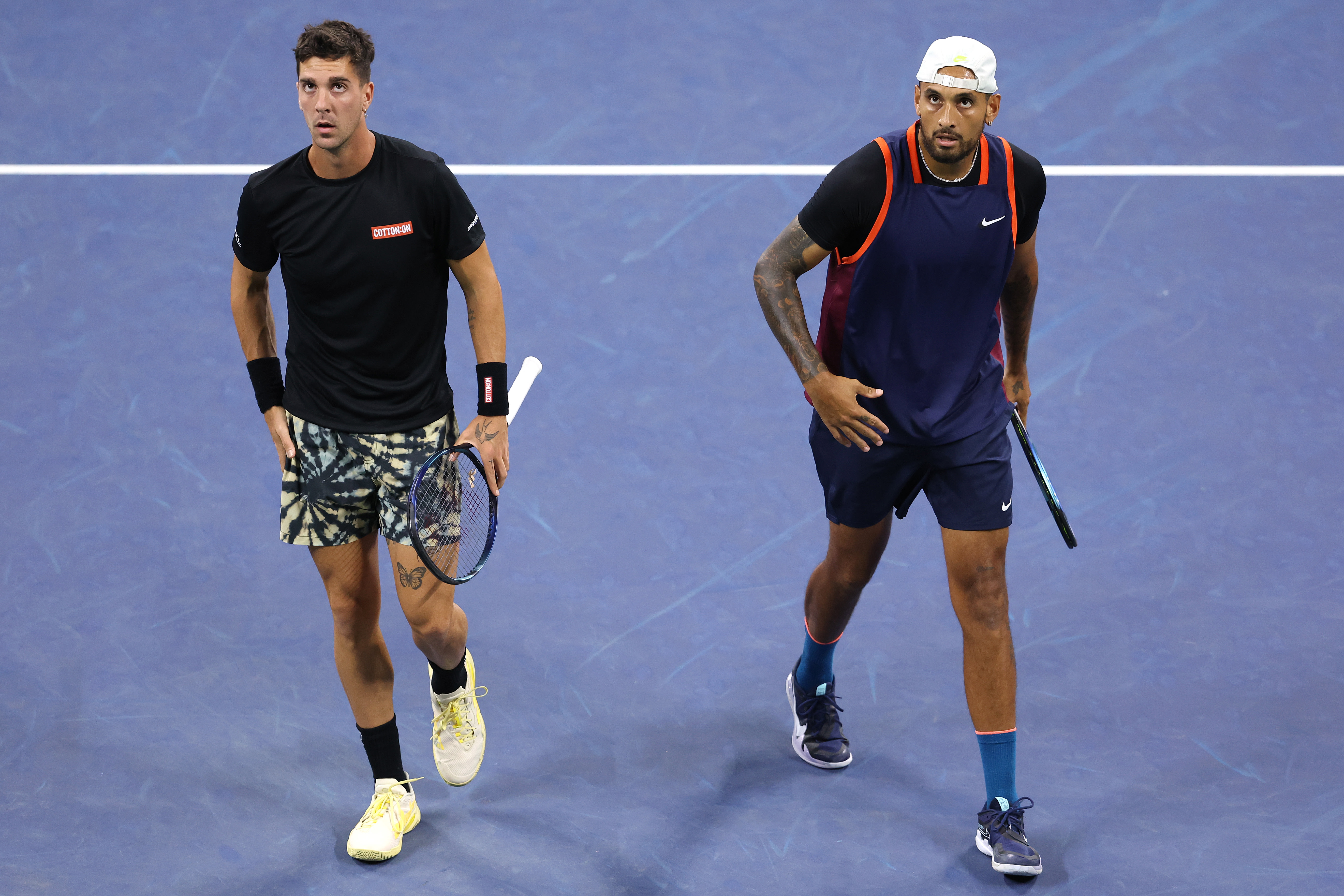 Nick Kyrgios, Thanasi Kokkinakis struggle to find practice courts in Melbourne