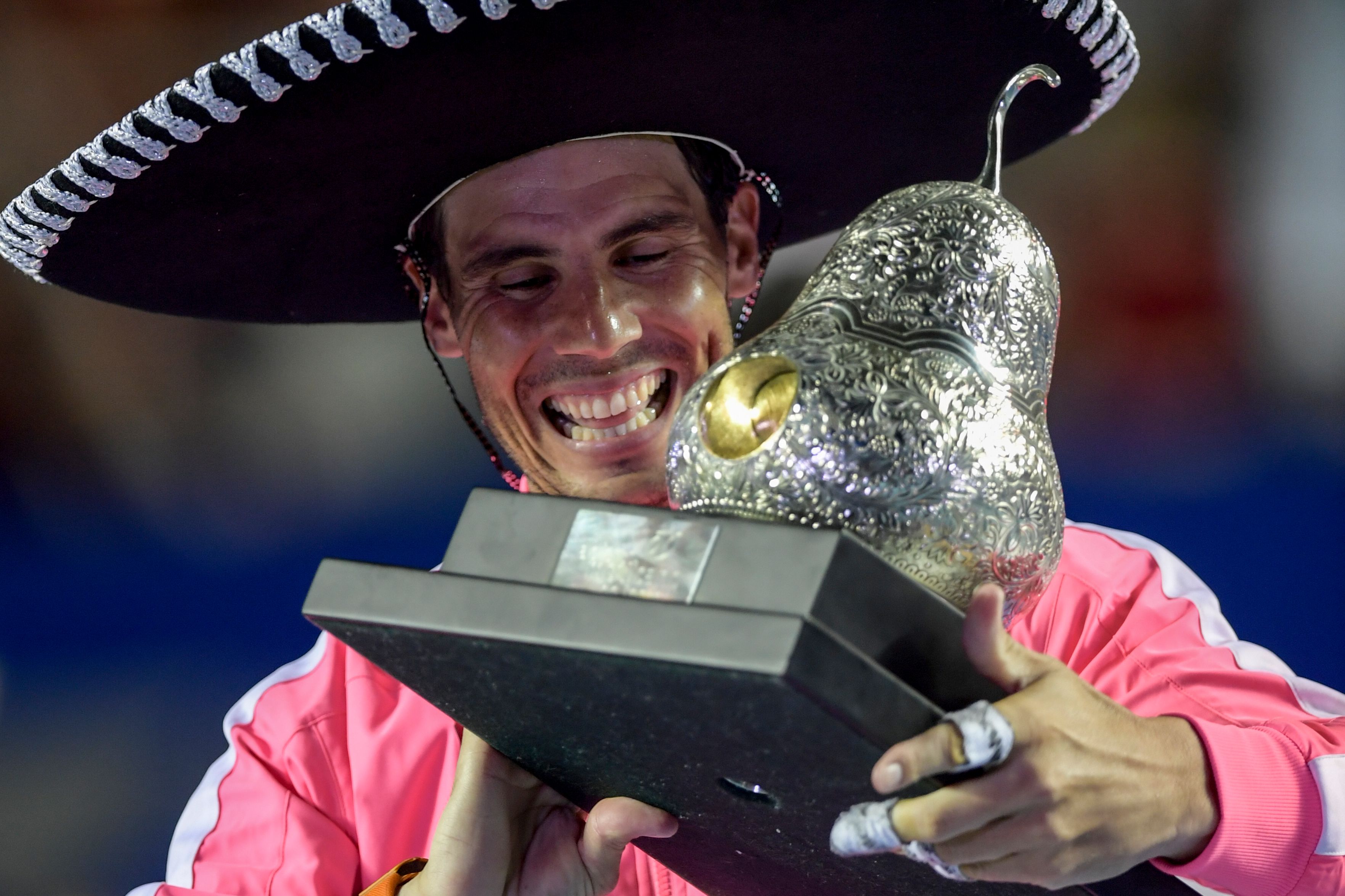 Hat Trick Topseeded Nadal returns to winner's circle in Acapulco