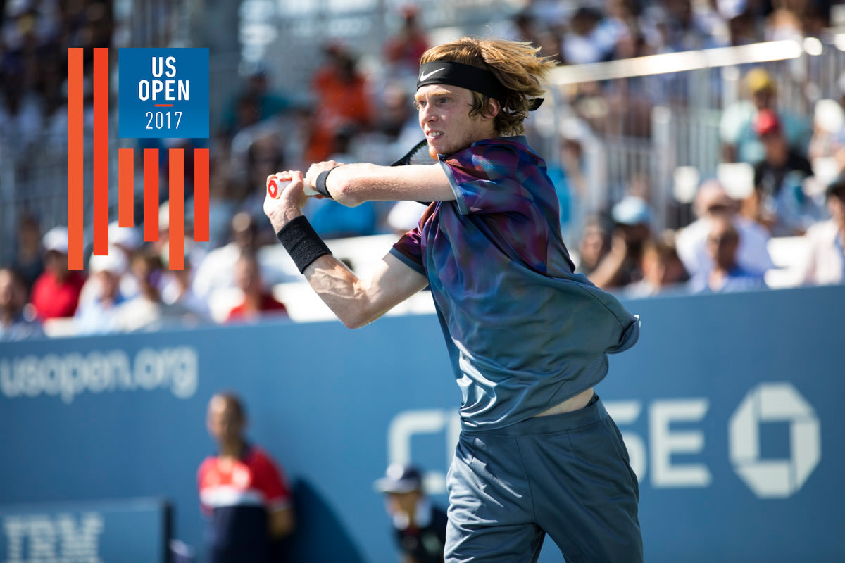 Andrey Rublev has leaped to the head of the Next Gen class this week