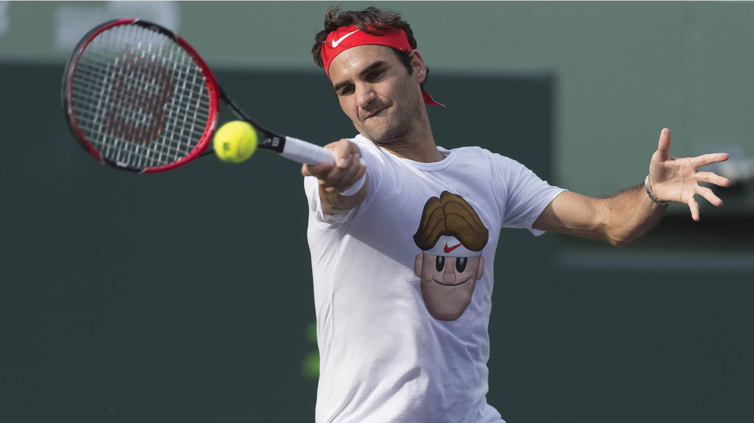 Federer's new Nike shirts