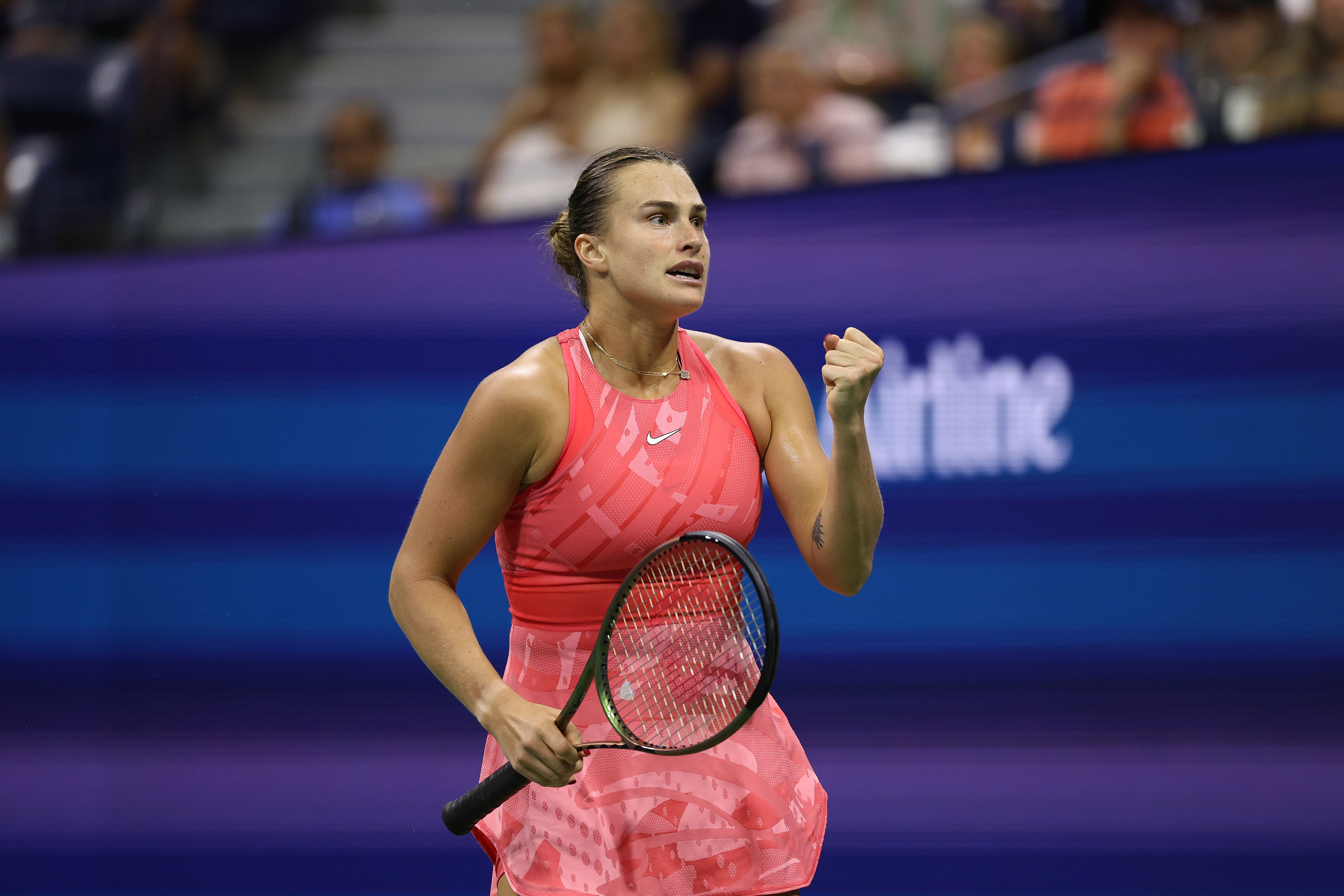 Aryna Sabalenka wobbles, then shuts down Madison Keys to book US Open final clash with Coco Gauff