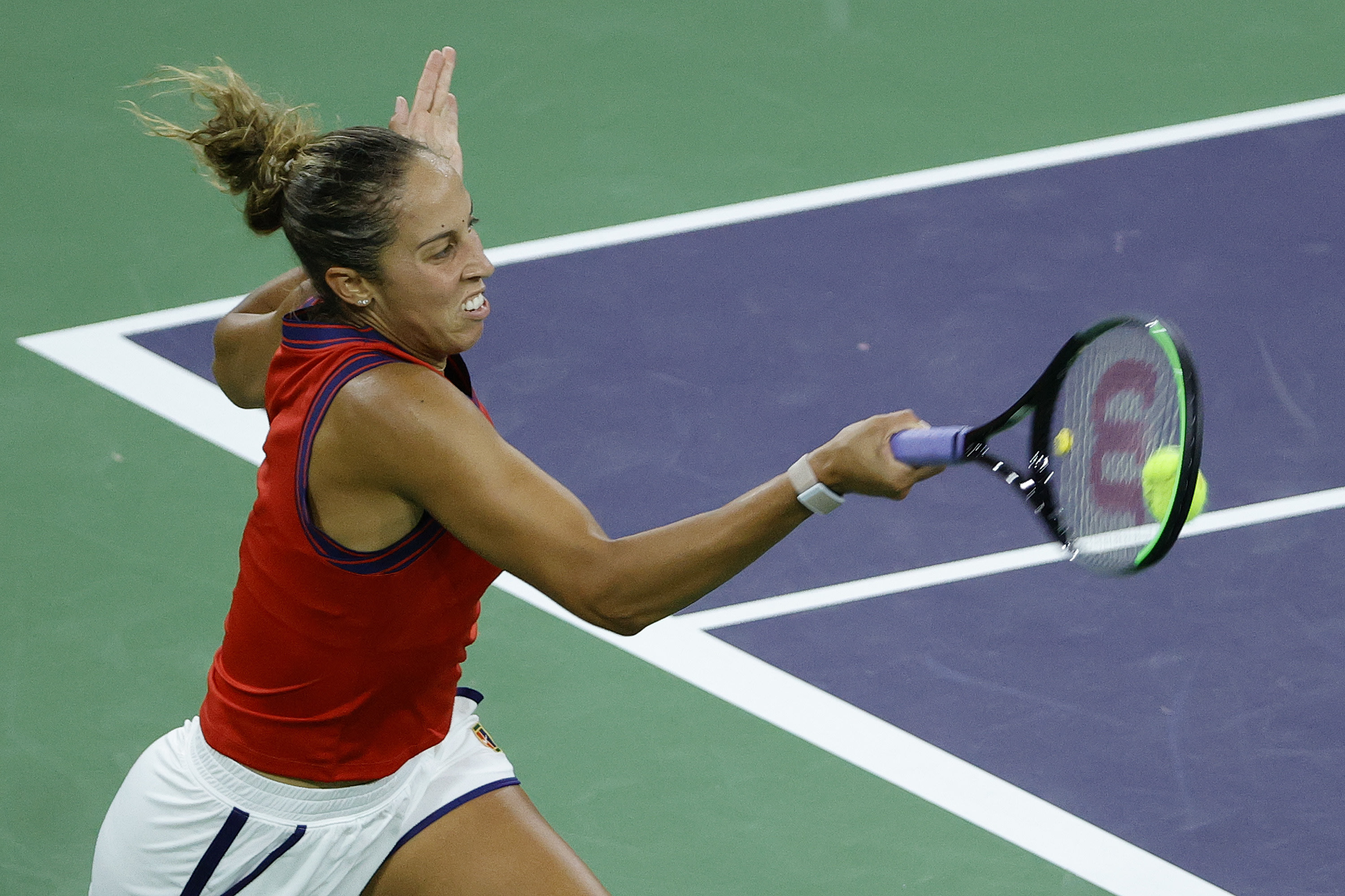 Madison Keys wins first match since Wimbledon over Kaia Kanepi in Indian Wells first round