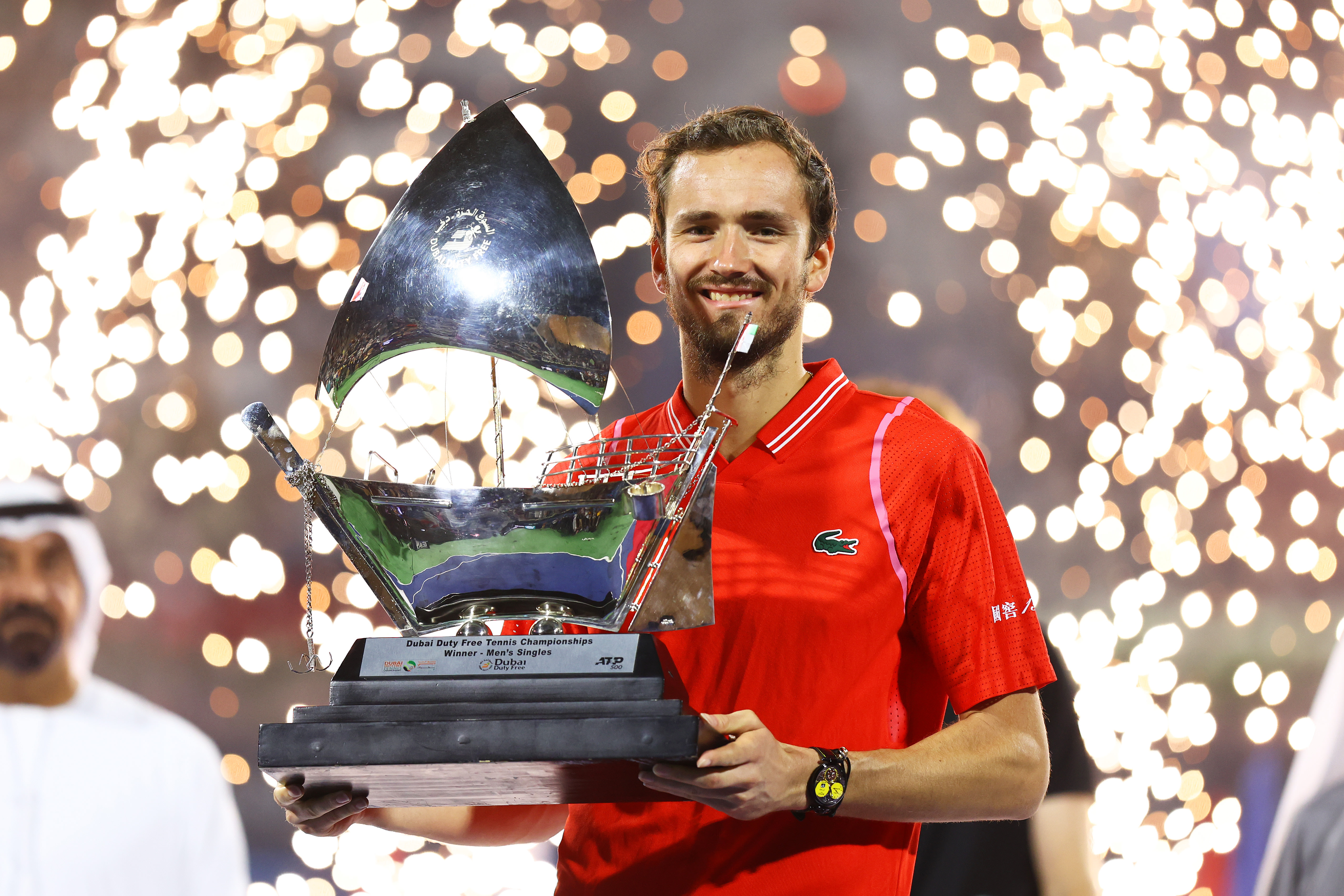 Daniil Medvedev wins all-Russian Dubai final to lift third title in three  weeks, Tennis, Sport