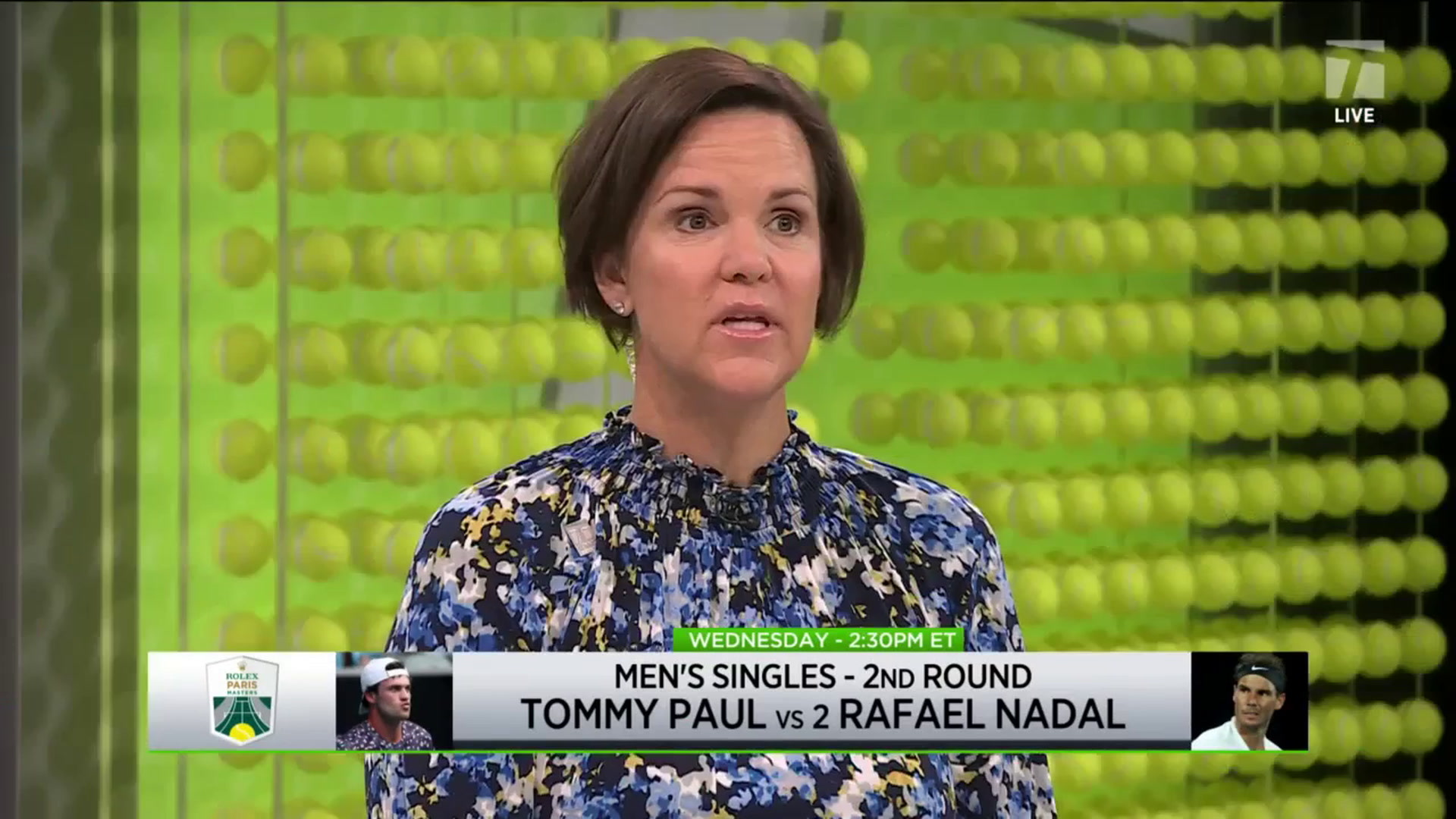 Tennis Channel Live Nadal vs Paul Preview Tennis