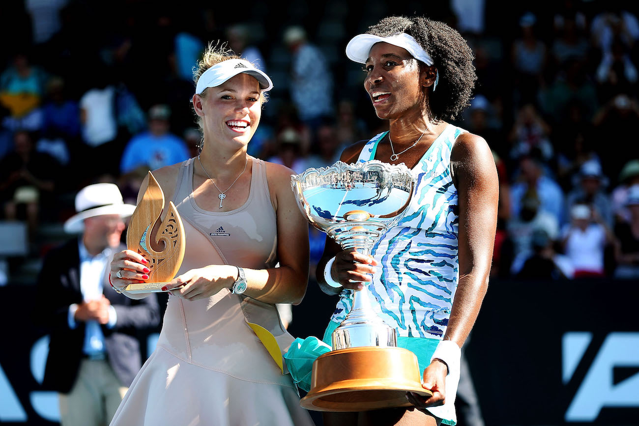 Return Winners The 2015 WTA Auckland final