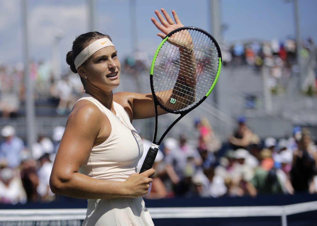 Sabalenka's simple, power game carries her at the US Open