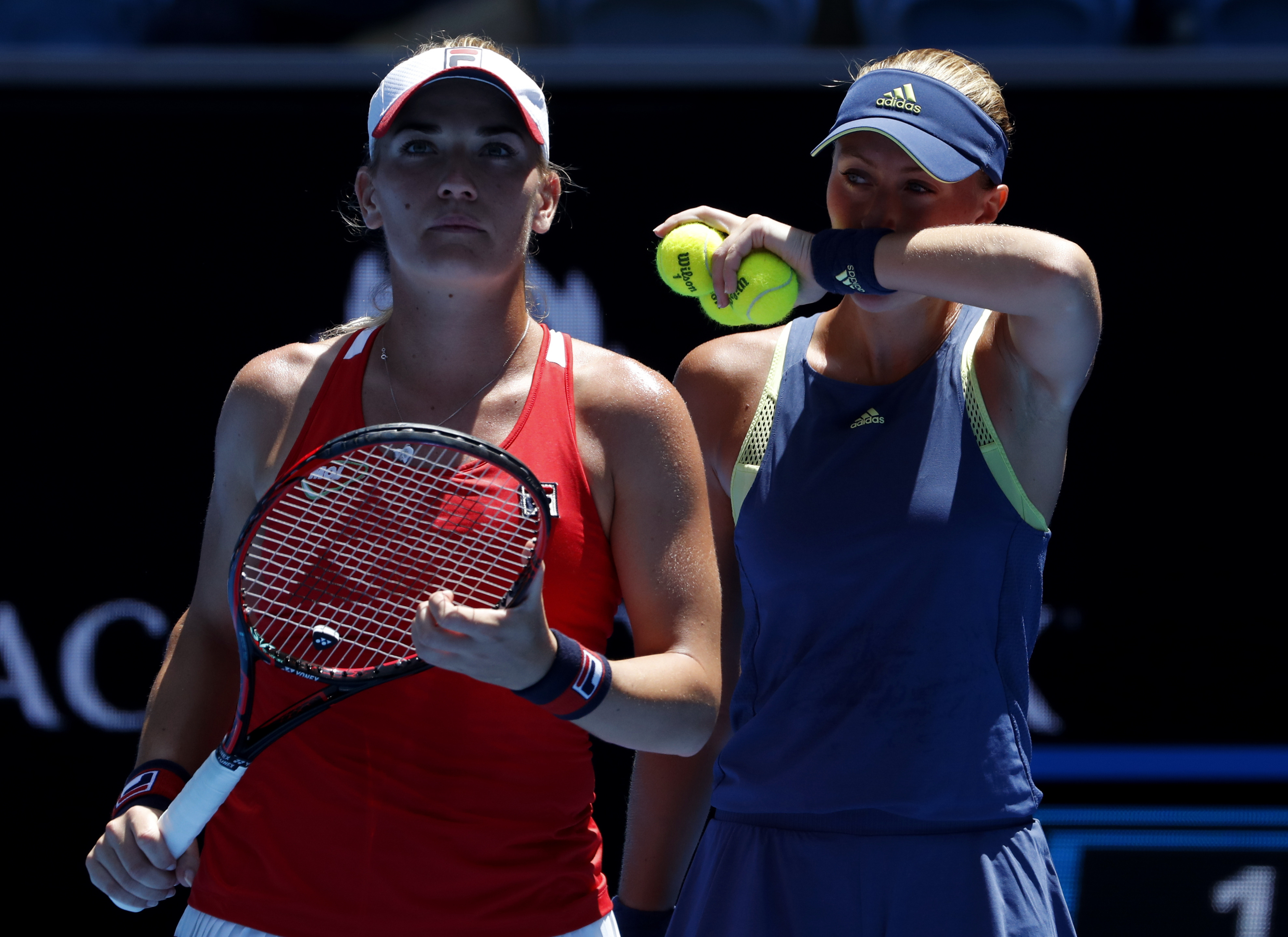 Doubles Take Top seeds on track for calendar Slam