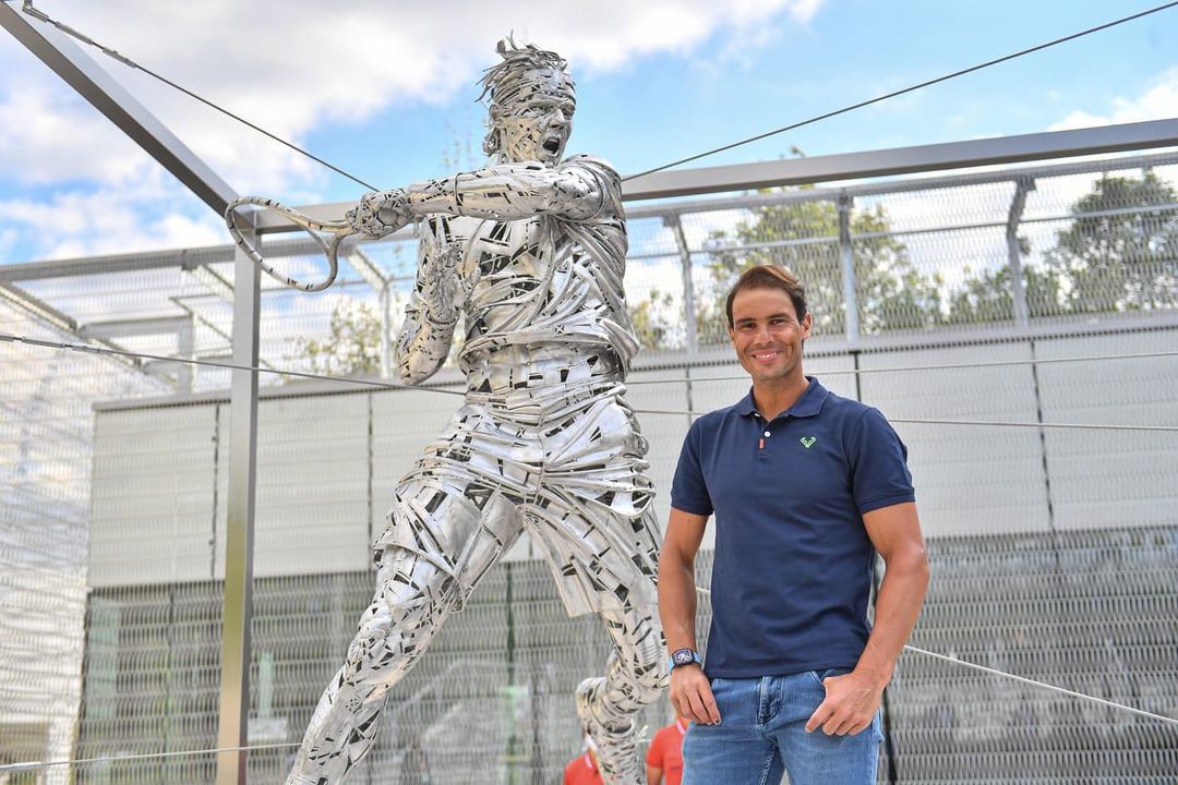 Roland Garros unveils Rafael Nadal statue | Tennis.com