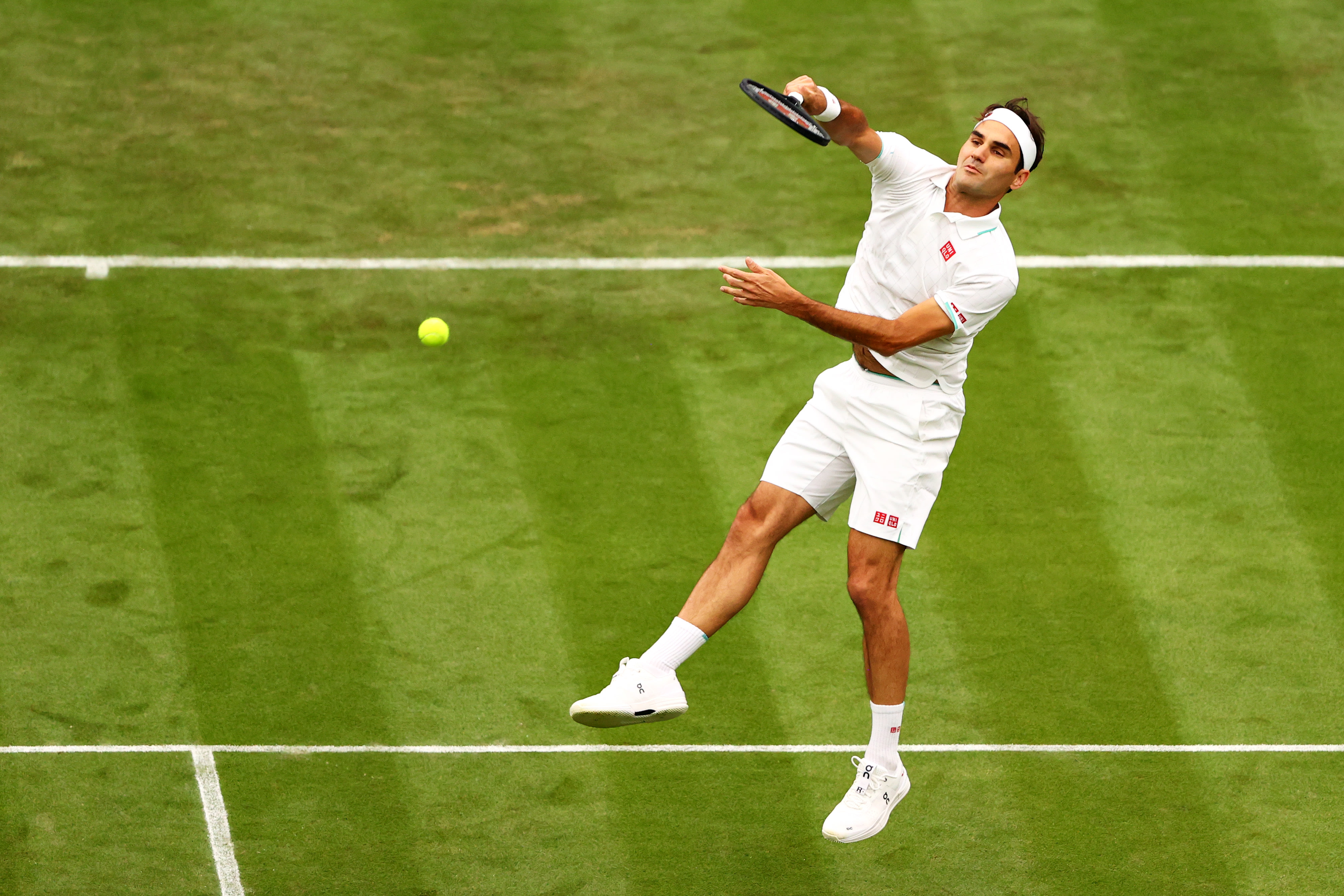 Roger Federer splits four sets with Adrian Mannarino, but escapes first round at Wimbledon after Frenchmans Centre Court fall