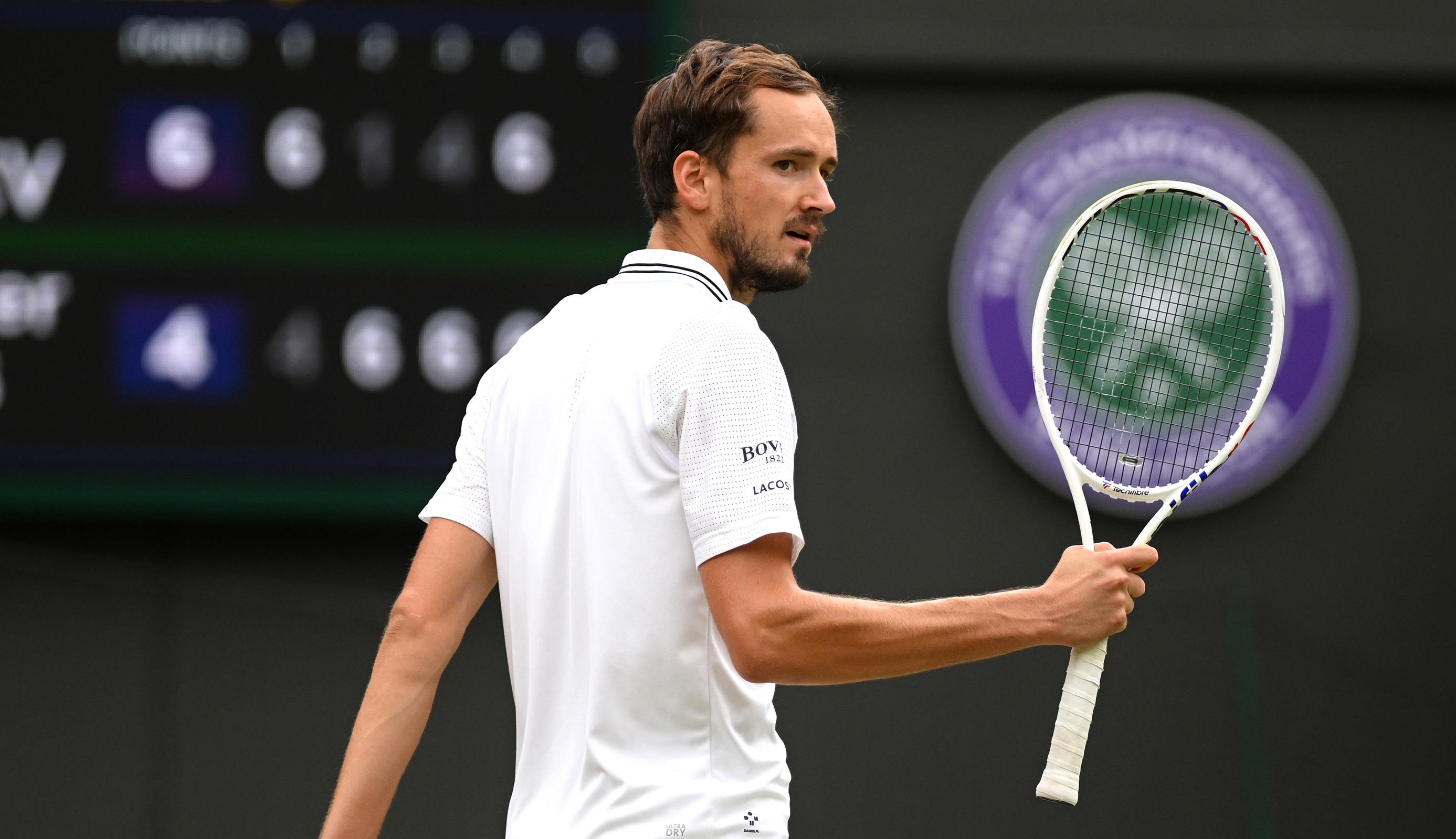After sinking, Daniil Medvedev rises to halt Chris Eubanks for first Wimbledon semifinal