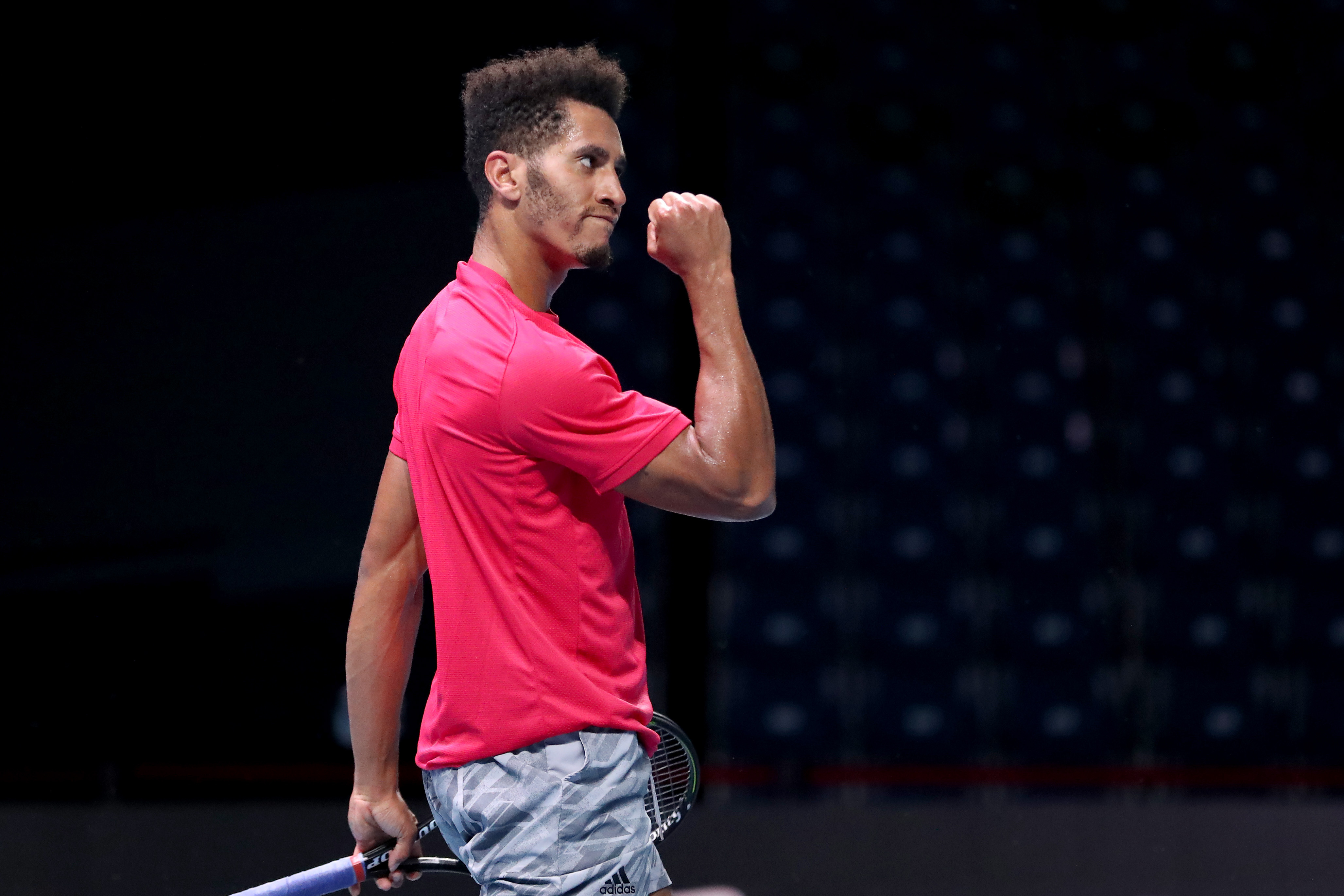 On Miami doubles court, Michael Mmoh channels John Cena
