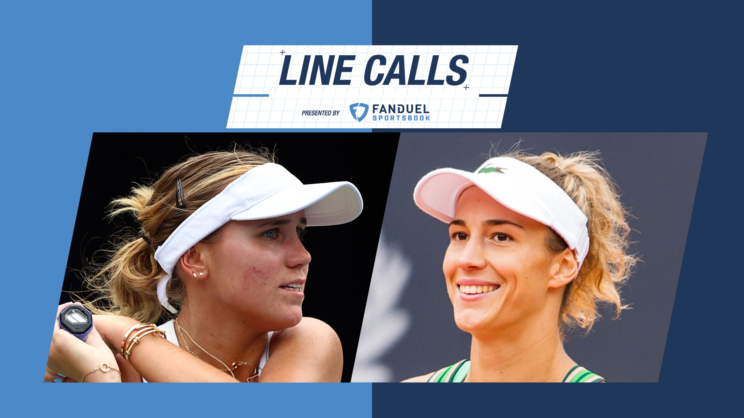Line Calls, presented by FanDuel Sportsbook: Sofia Kenin vs. Bernarda Pera, Cleveland