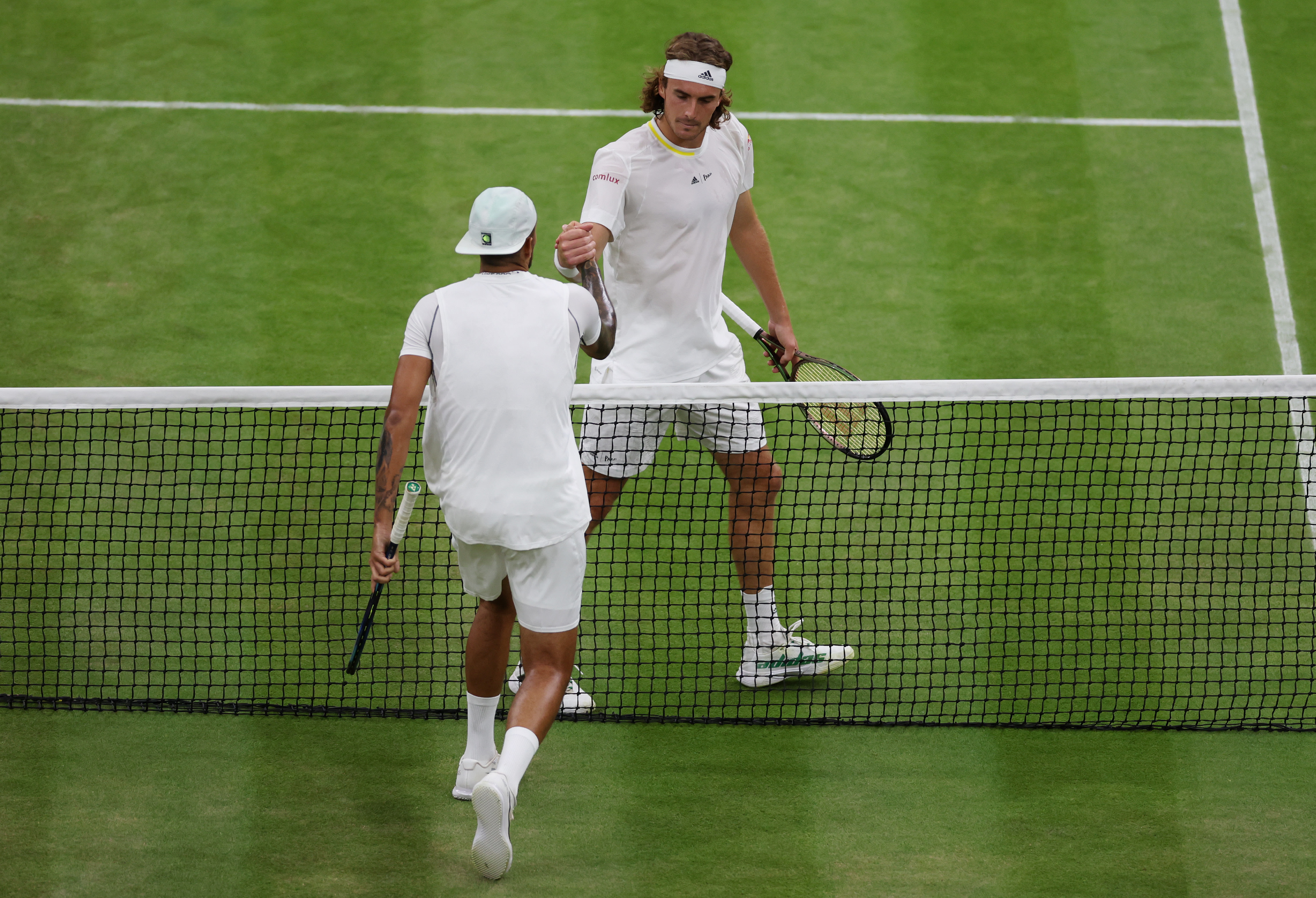 After a war on the court, Stefanos Tsitsipas and Nick Kyrgios engaged in a war of words at Wimbledon