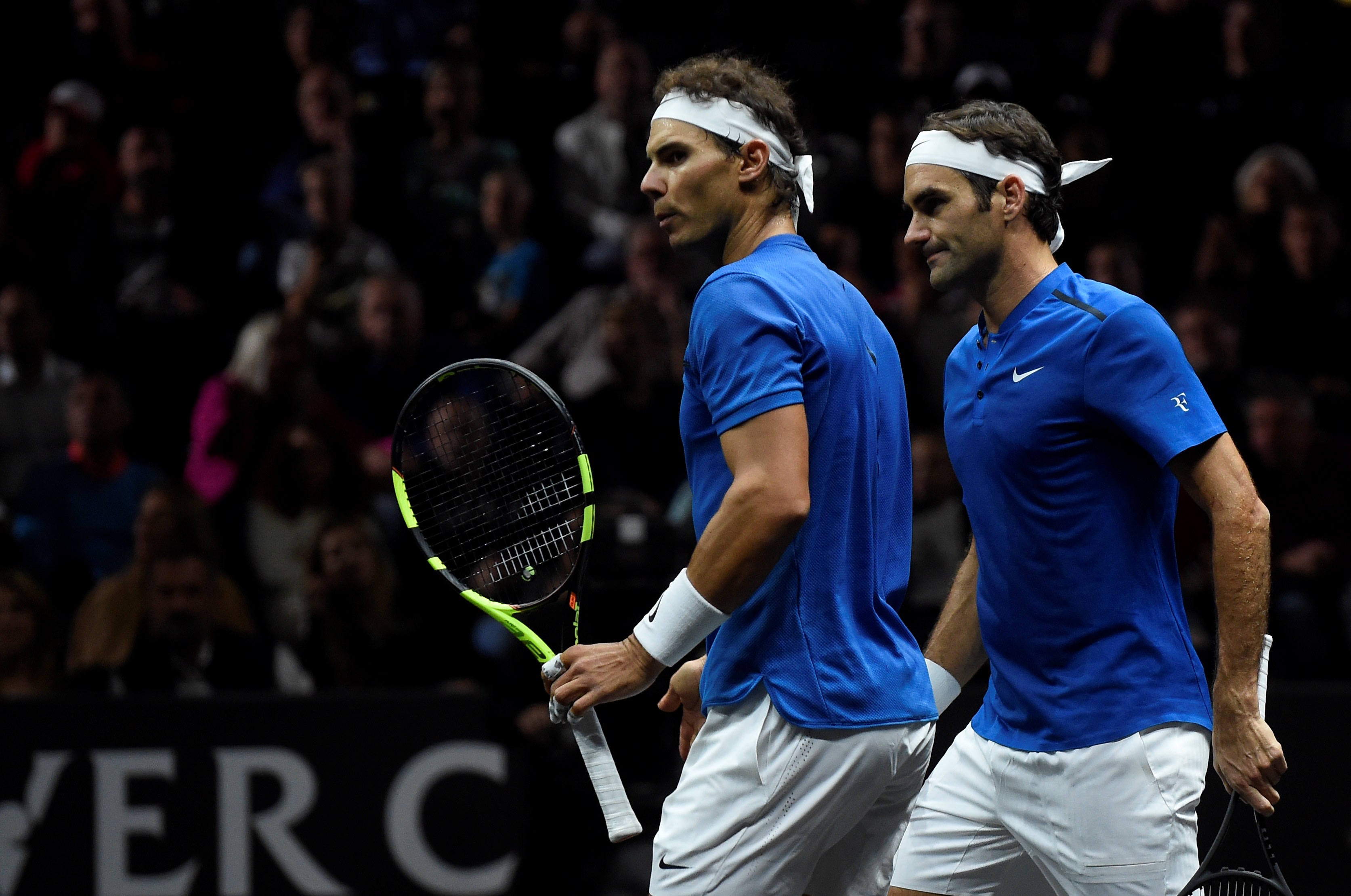 tbt Roger Federer, Rafael Nadal team up for first doubles pairing at 2017 Laver Cup