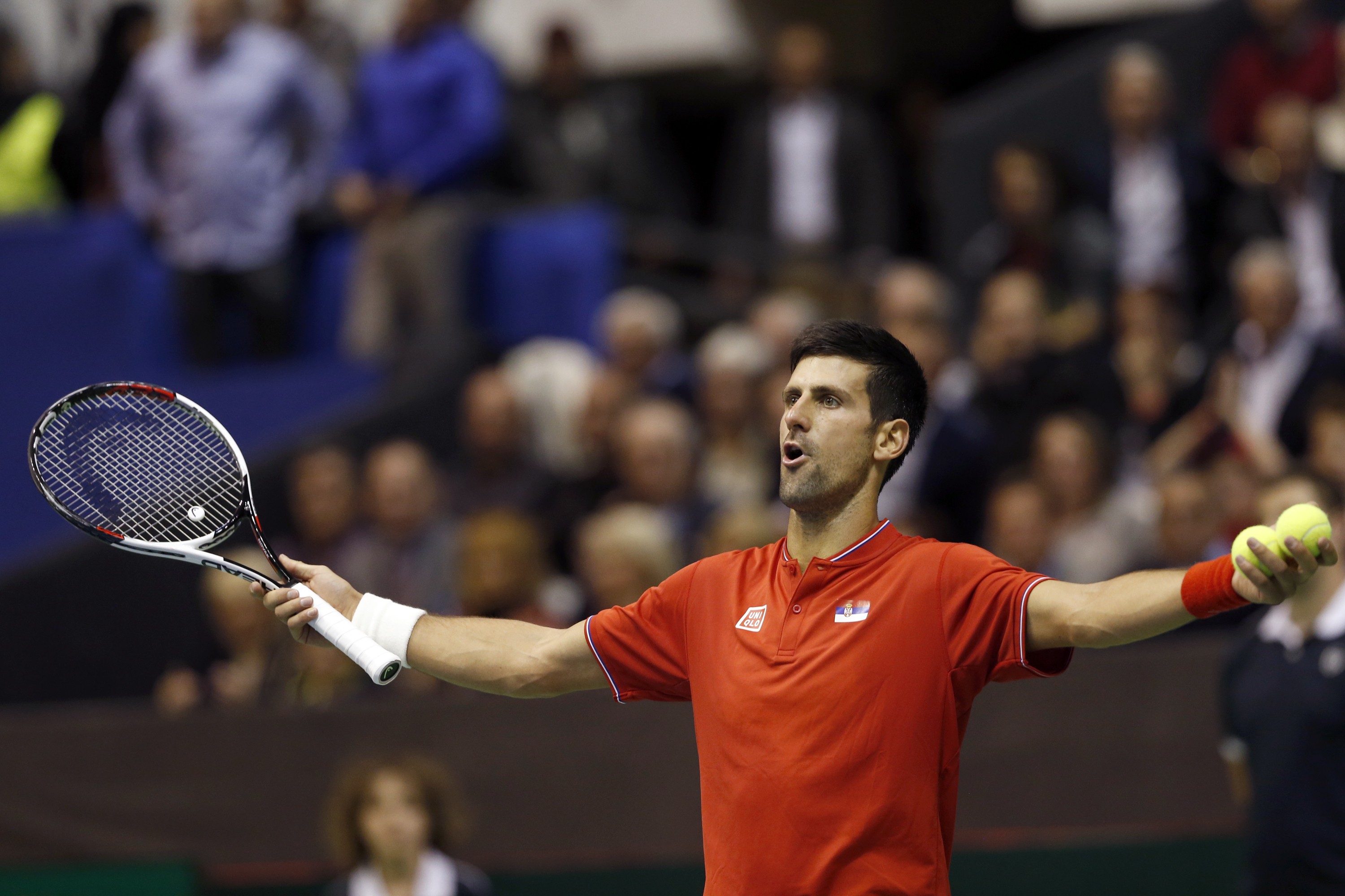 Davis Cup QFs Novak Djokovic wins in return, Serbia leads Spain 20