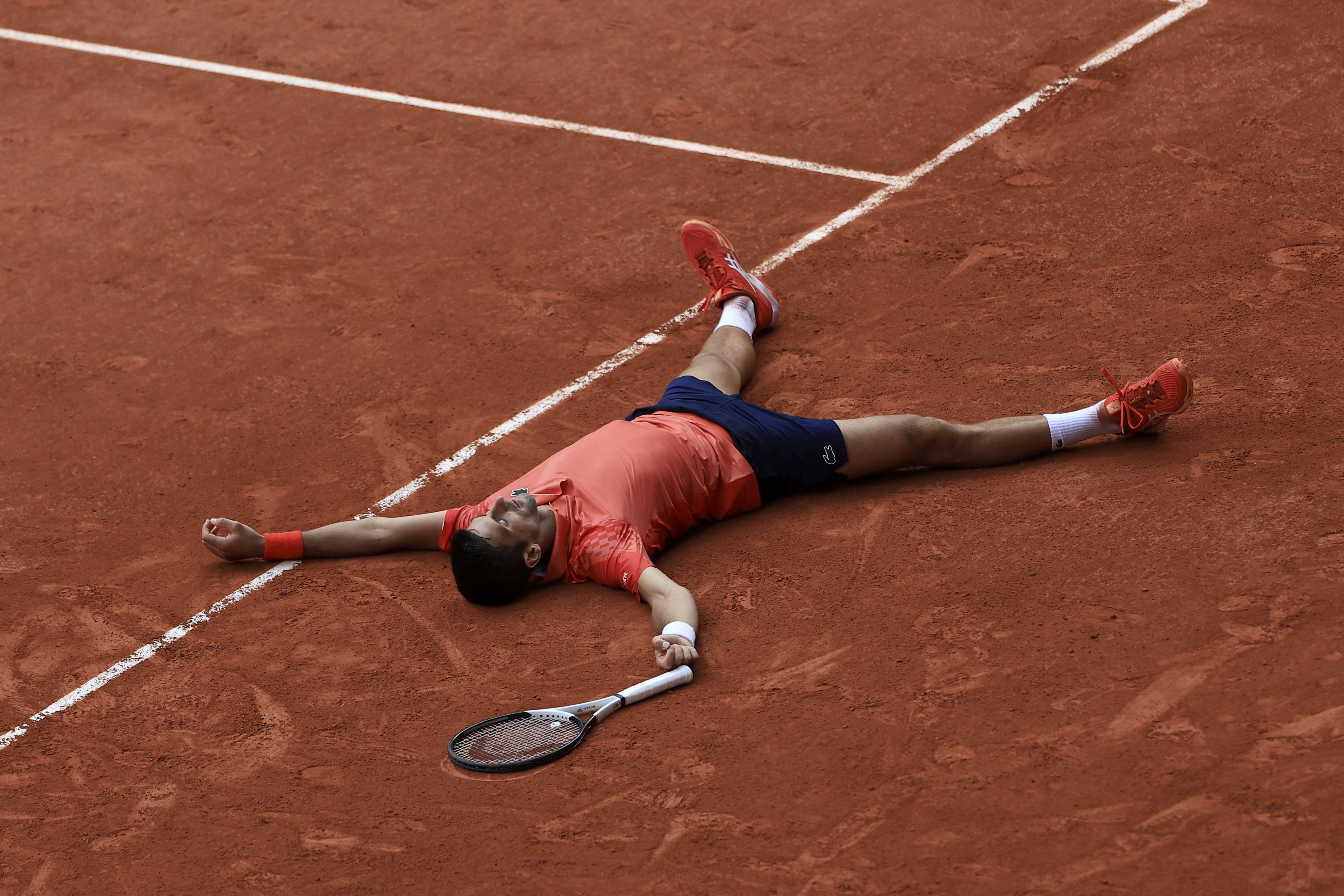 Novak Djokovic wins his 23rd Grand Slam title by beating Casper Ruud in the Roland Garros final
