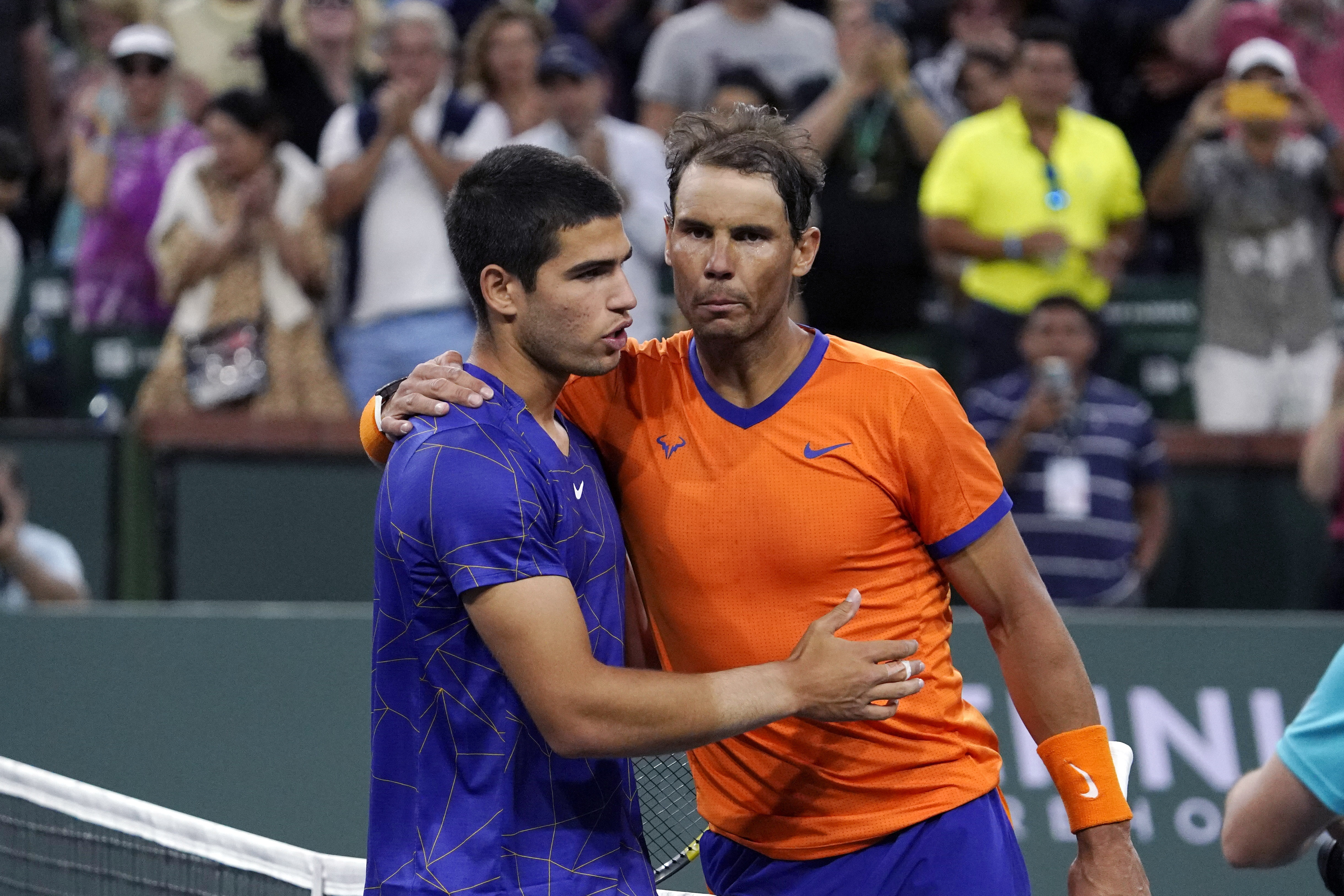 Carlos Alcaraz, Rafael Nadal put Spain at 1-2 in ATP rankings for first time