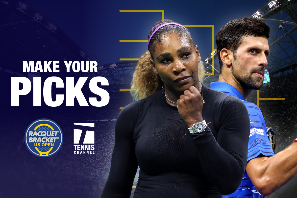 Racquet Bracket Make your 2020 US Open men's & women's picks