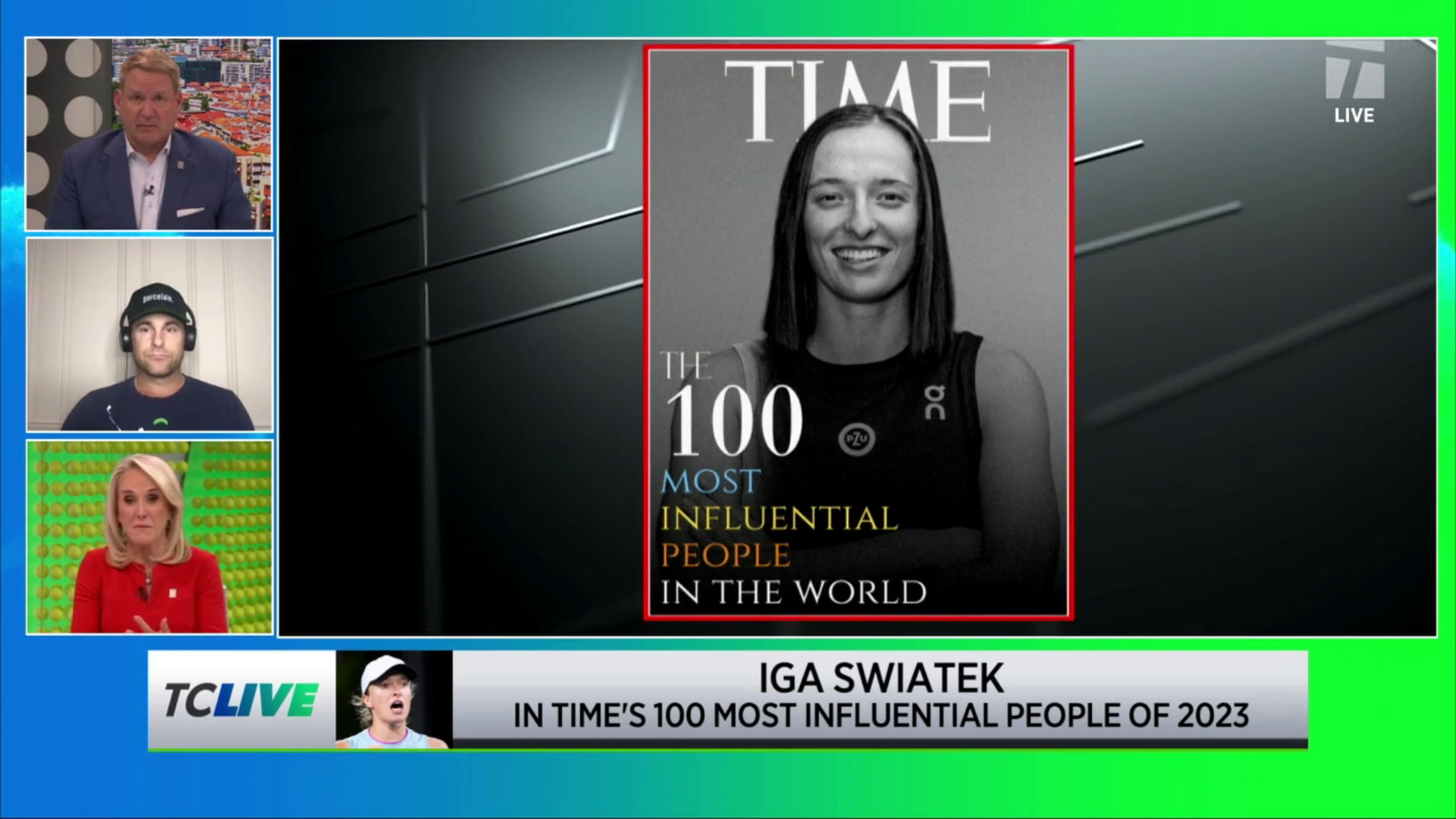 Iga Swiatek Named in Times 100 Most Influential People of 2023 Tennis Channel Live Tennis