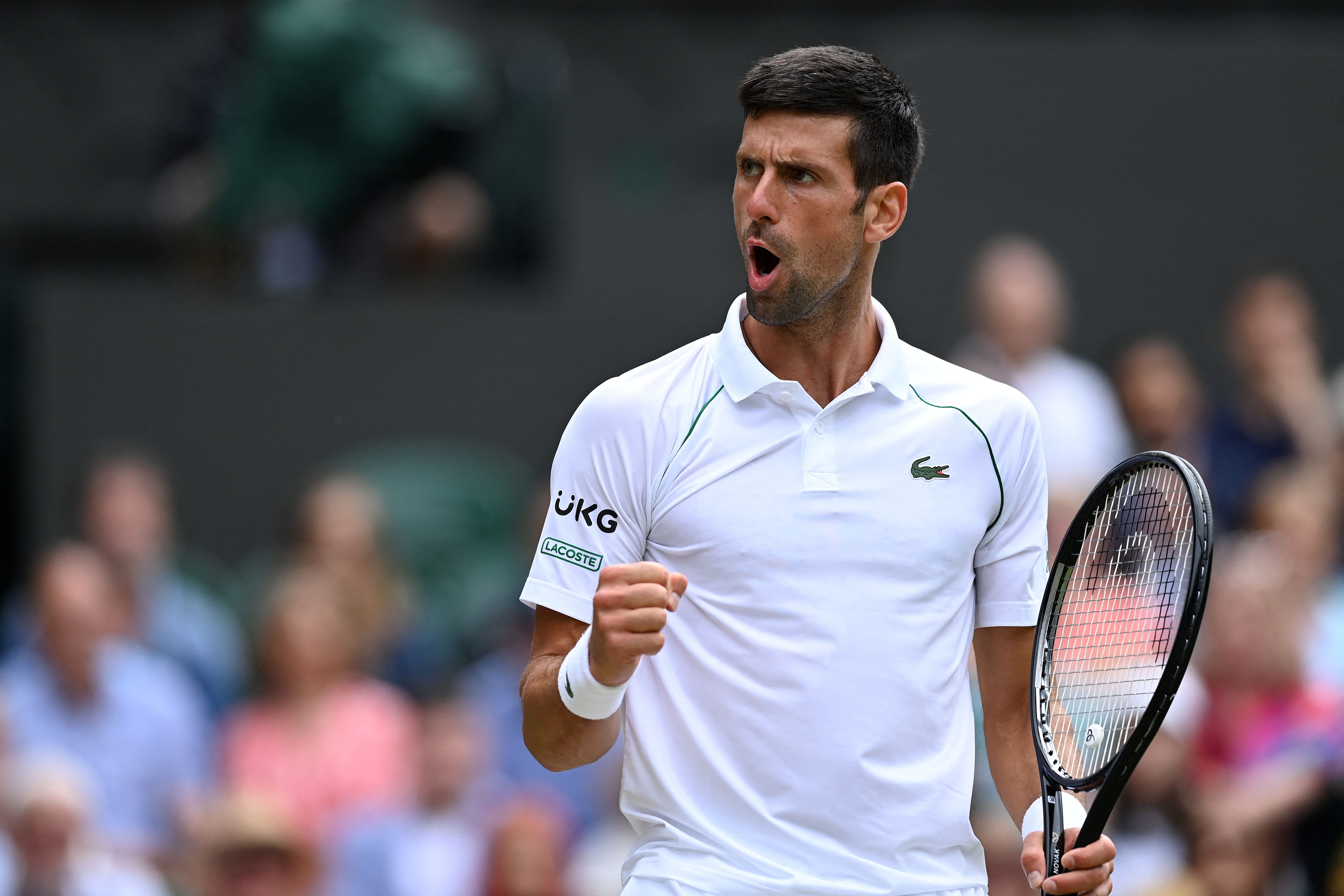 Two wins from a historic Wimbledon title, Novak Djokovic's 2021 has