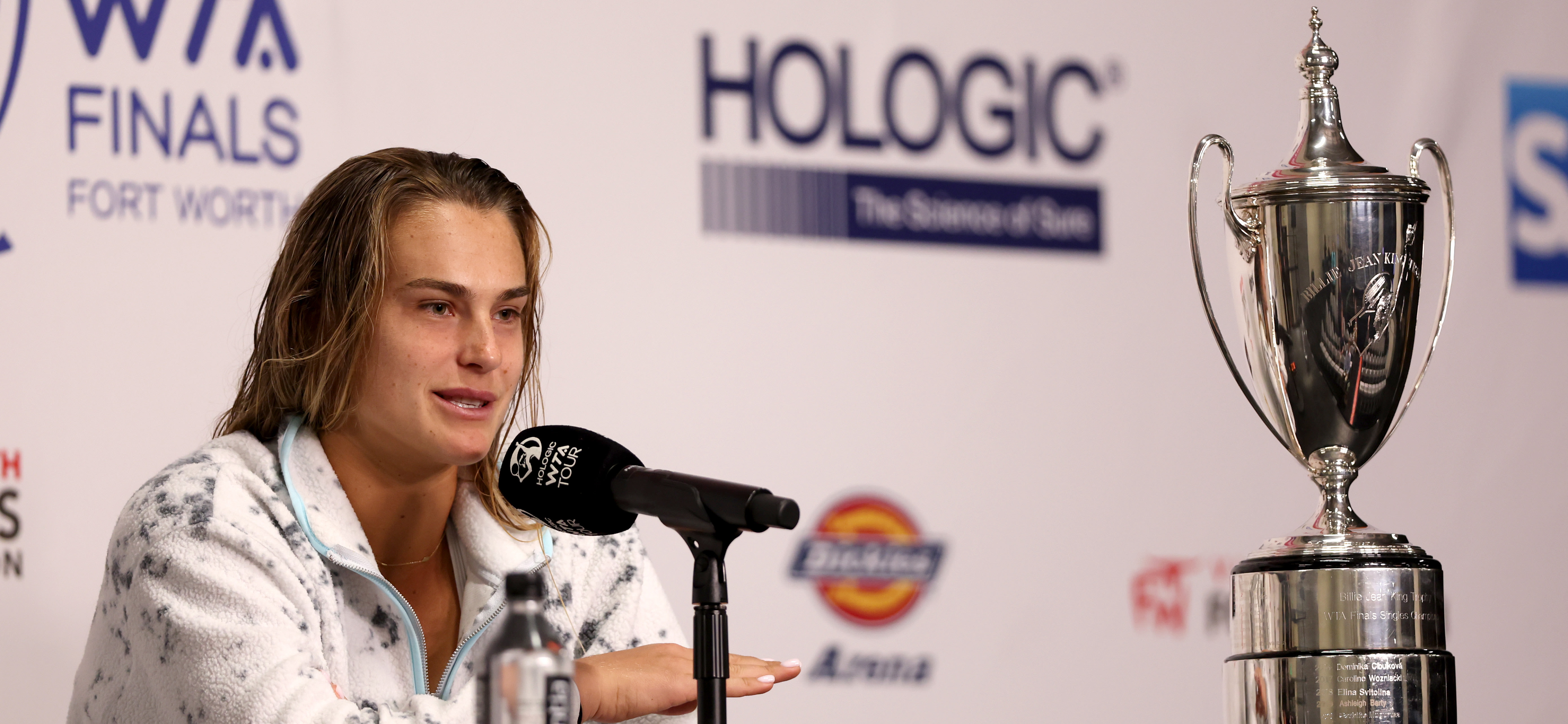 Getting To Know Aryna Sabalenka  Aryna Sabalenka  Whats the meaning  behind Aryna Sabalenkas tiger tattoo How does the Connecticut Open  champion describe herself in three words Get to know the 