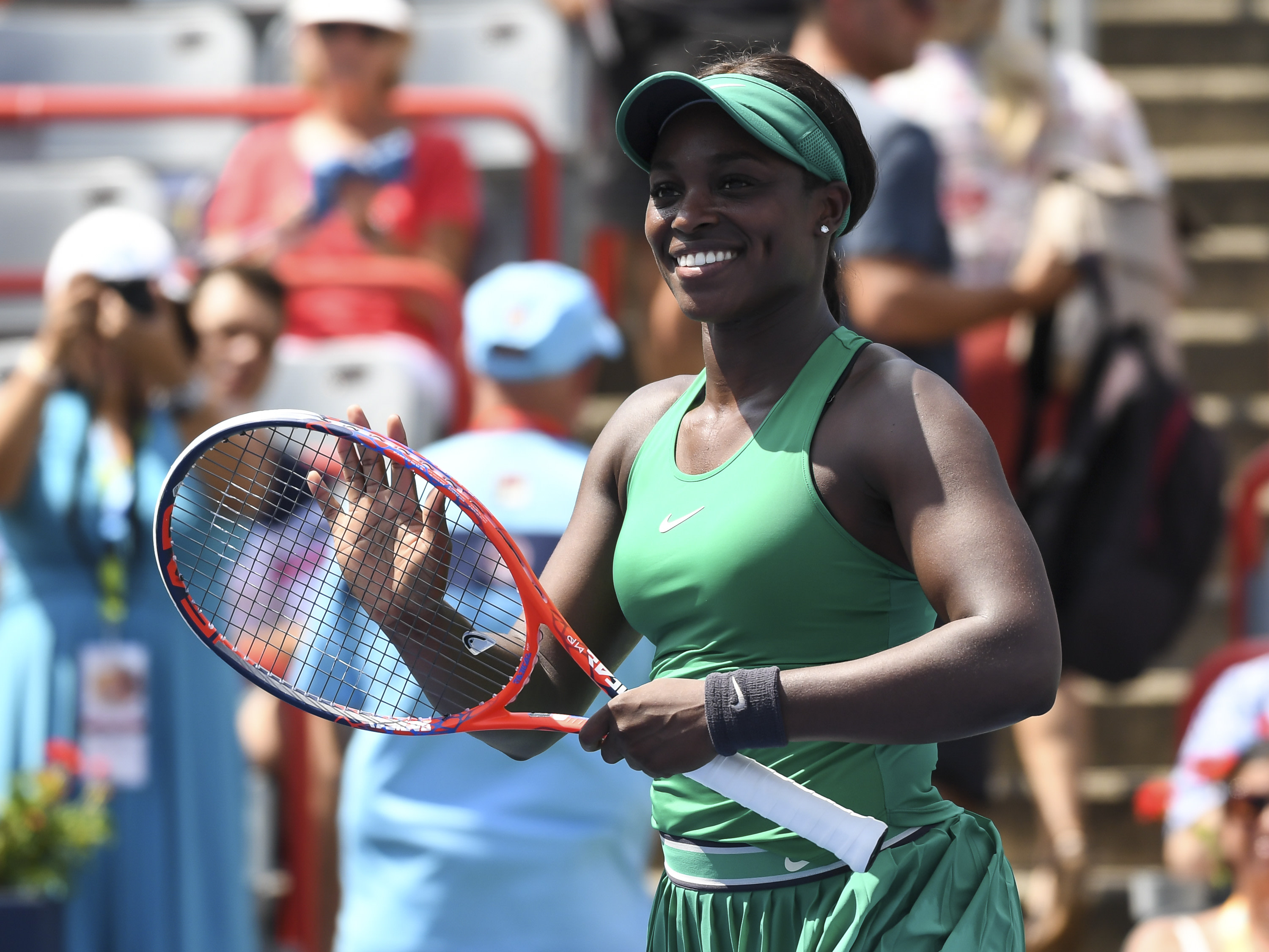 Stephens into Rogers Cup QFs in Montreal; Bertens upsets Kvitova