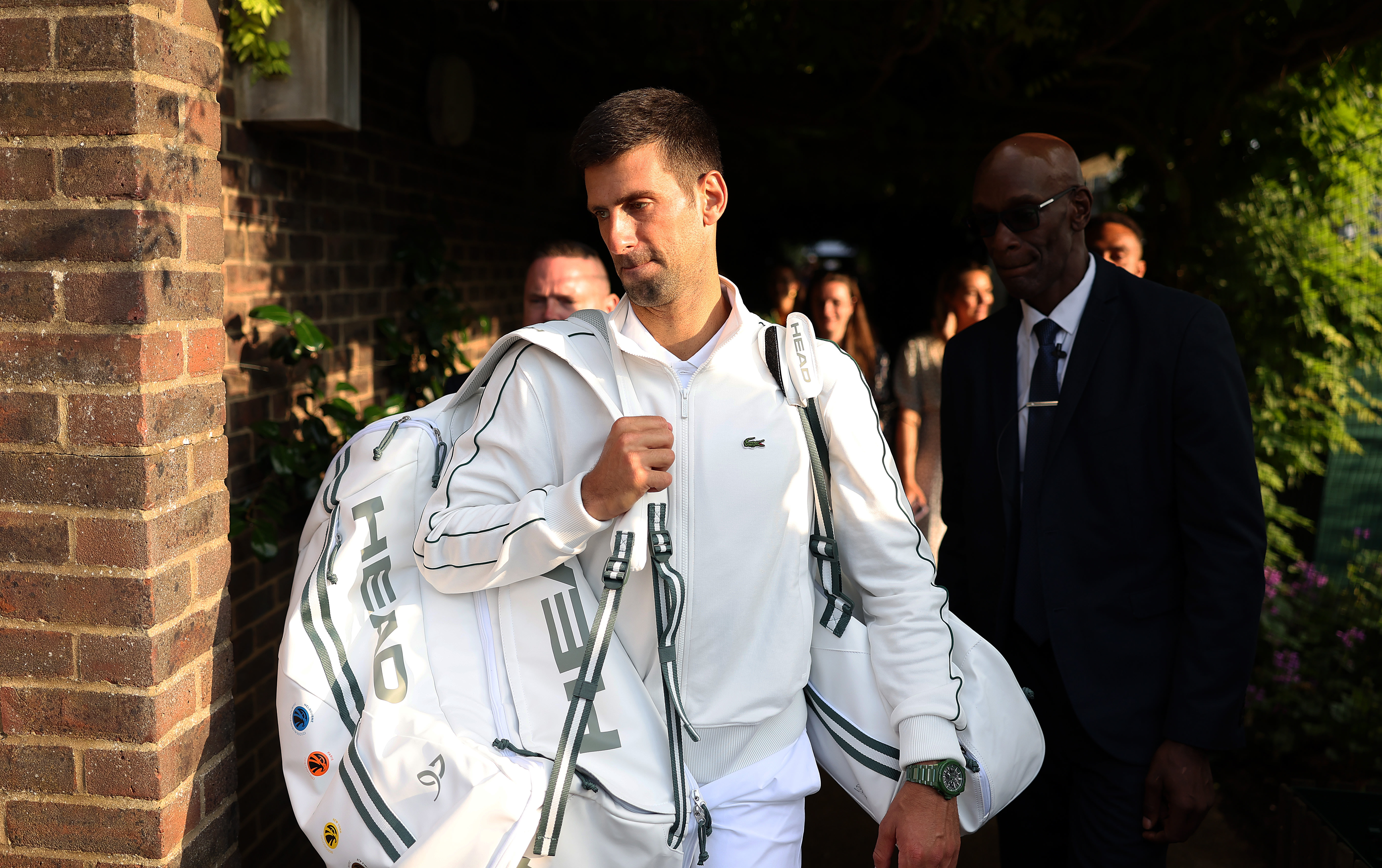 Novak Djokovic hasnt lost a completed match at Wimbledon since 2016