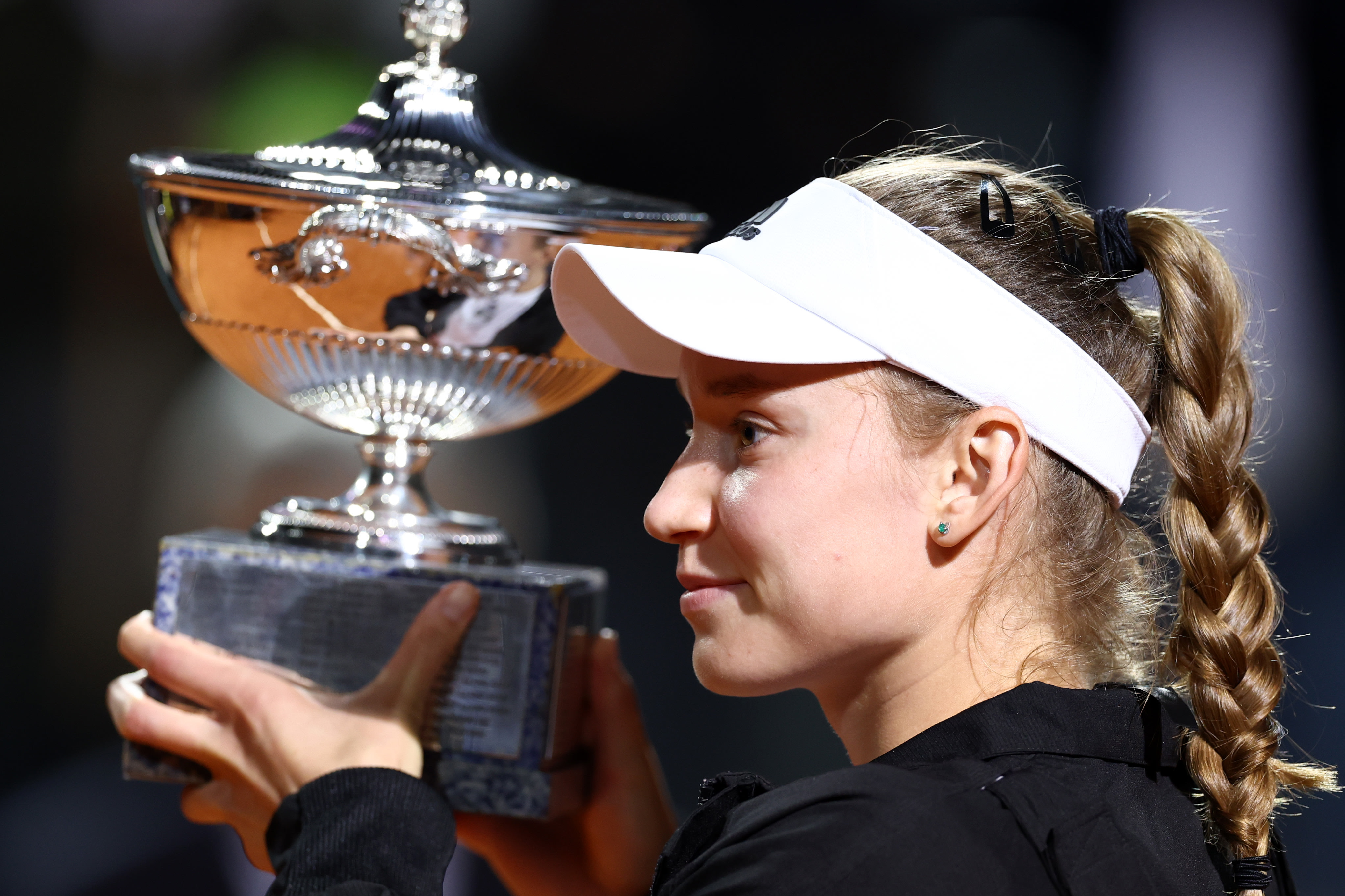 With Rome win, tranquil Elena Rybakina now holds big titles on all