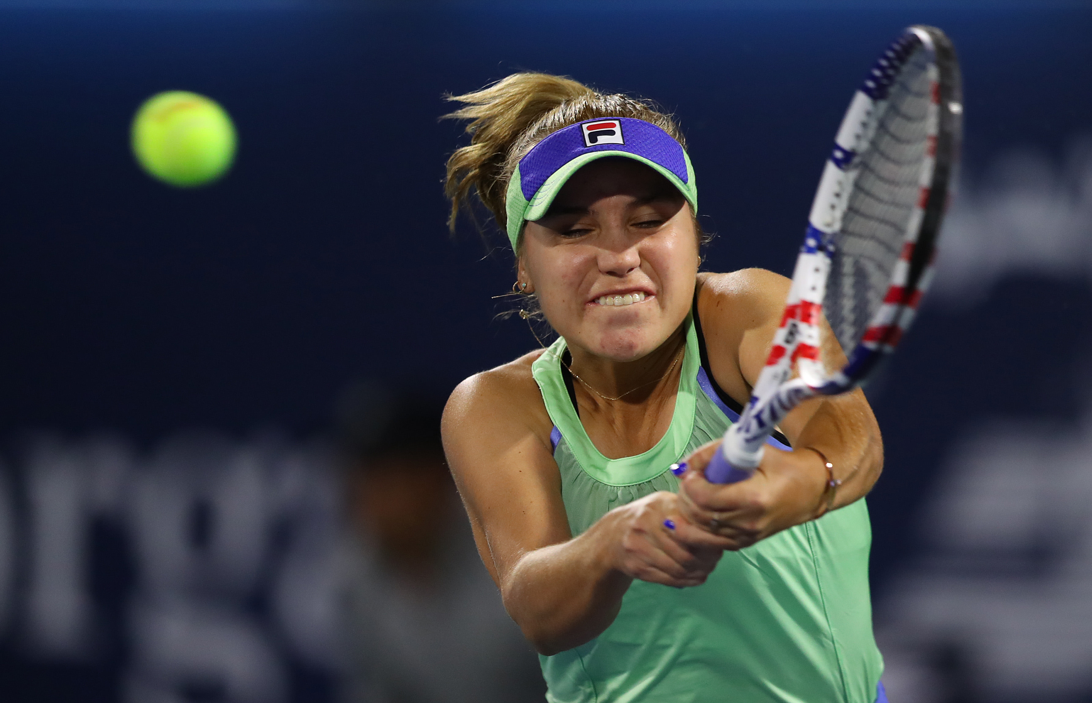 Sofia Kenin withstands strong Friedsam challenge to win Lyon Open Tennis.co...