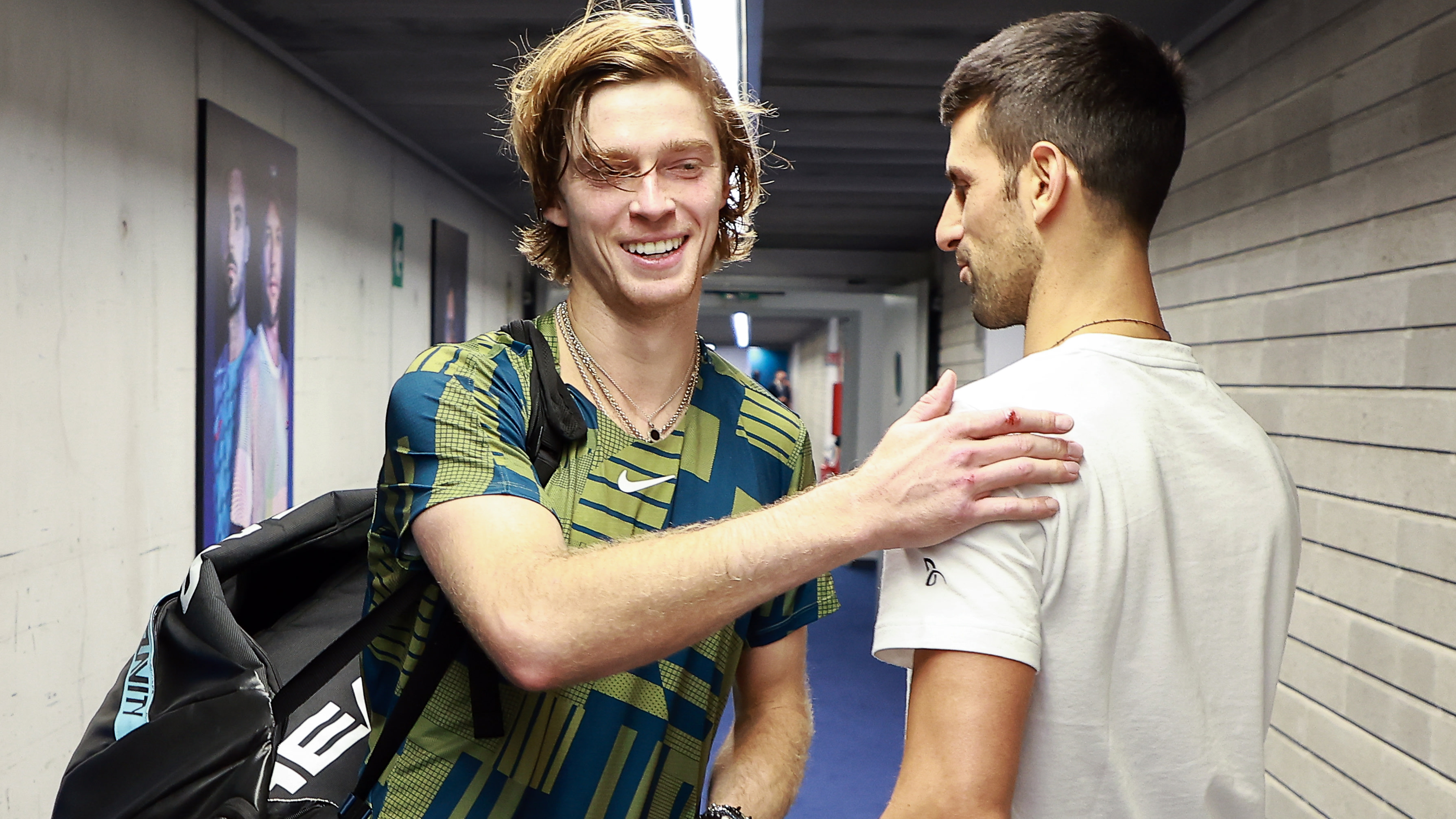 Quote of the Day Novak Djokovic says nice guy Andrey Rublev “scares off his opponents” with on-court intensity