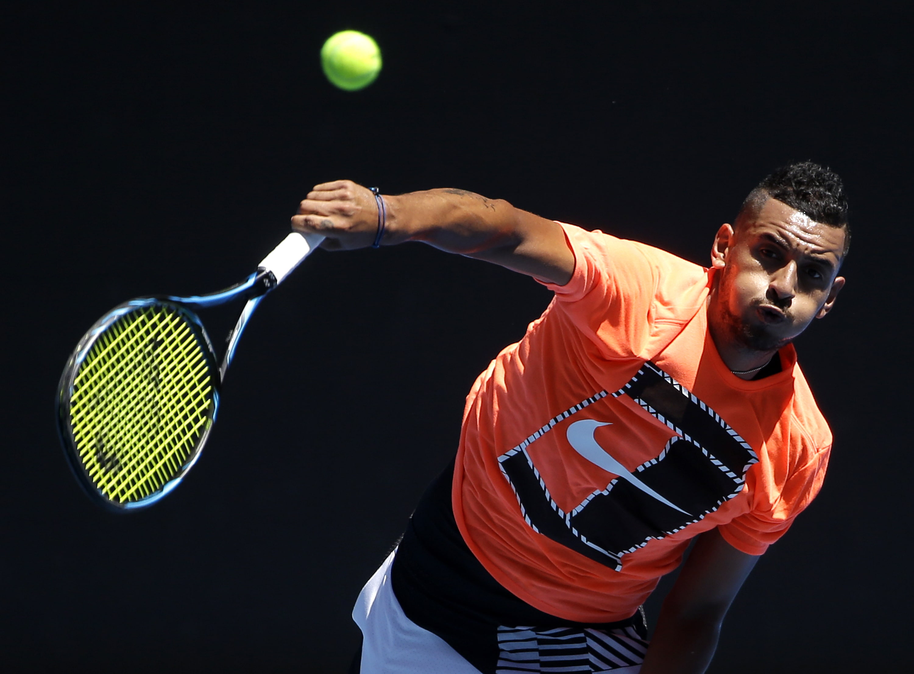 WATCH Kyrgios responds to Twitter request, hits with fan in Montreal