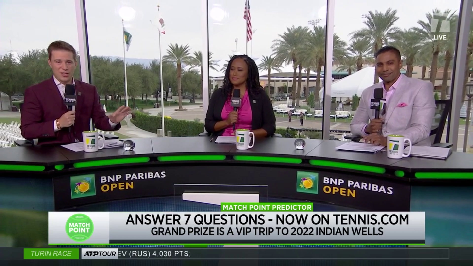 Tennis Channel Live Indian Wells