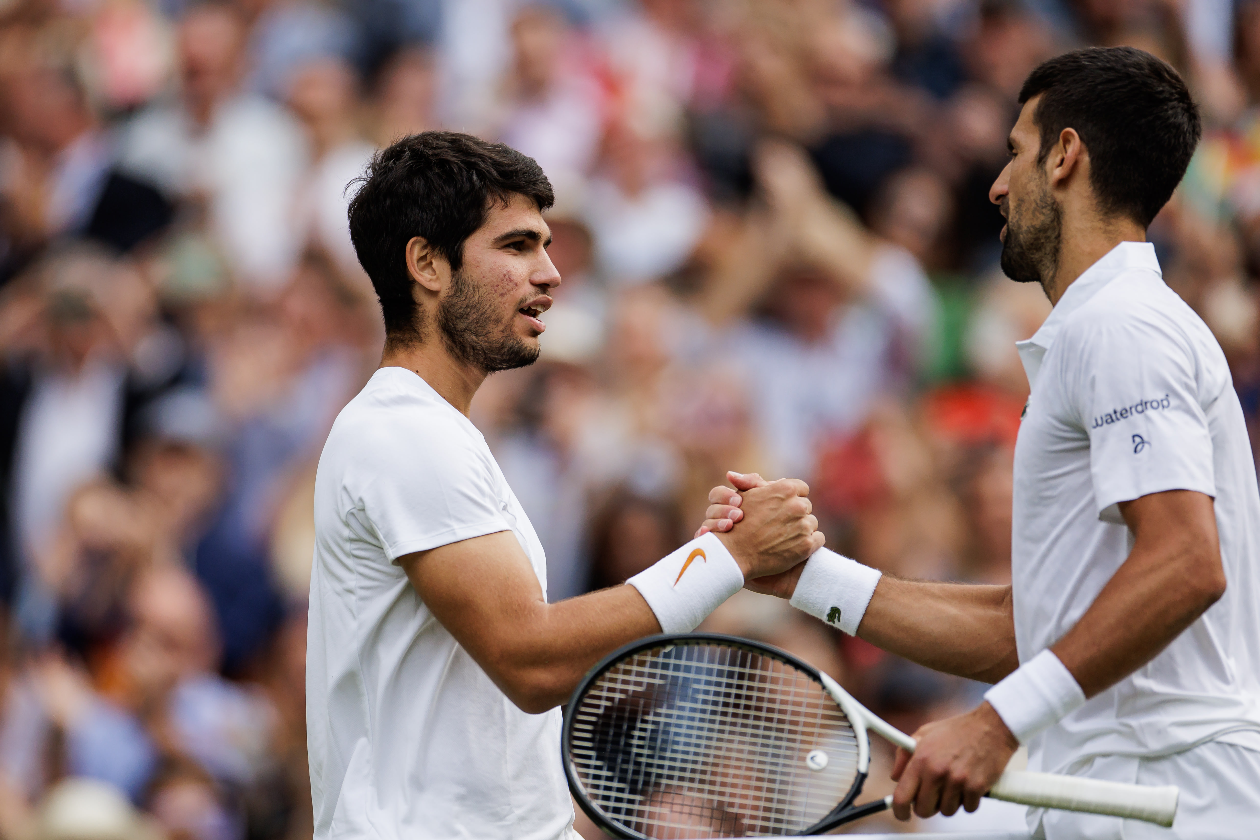 Lucky to witness so much greatness Praises pour in for Carlos Alcaraz and Novak Djokovic after Wimbledon thriller