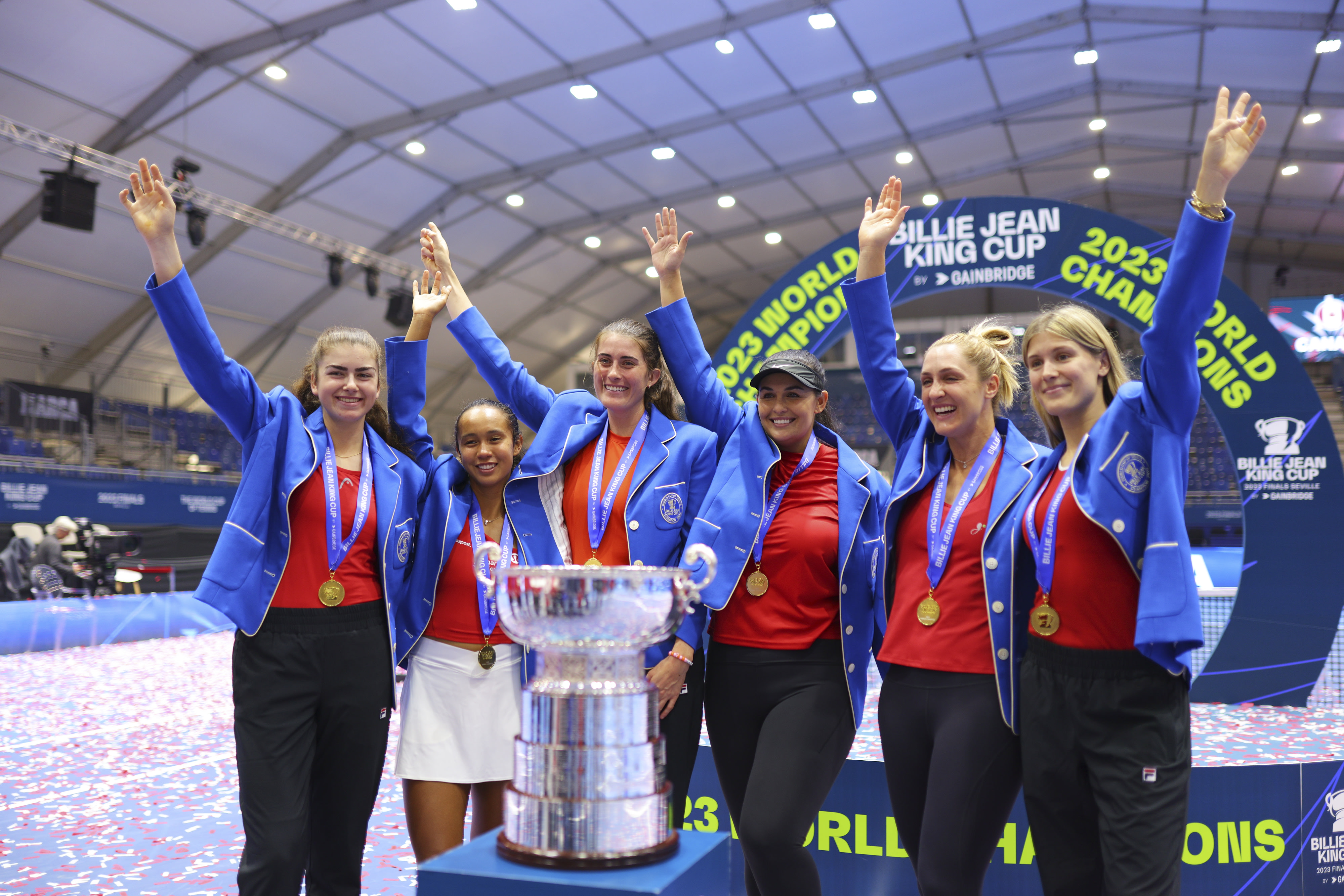 Canada beats Italy to win first-ever Billie Jean King Cup title