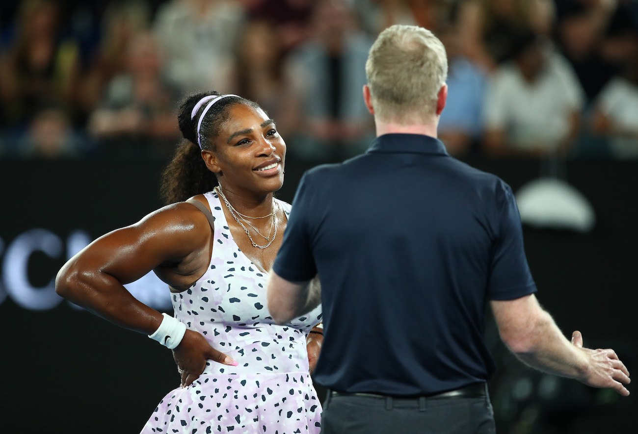 Serena gives play by play of her pre season dance Tennis com
