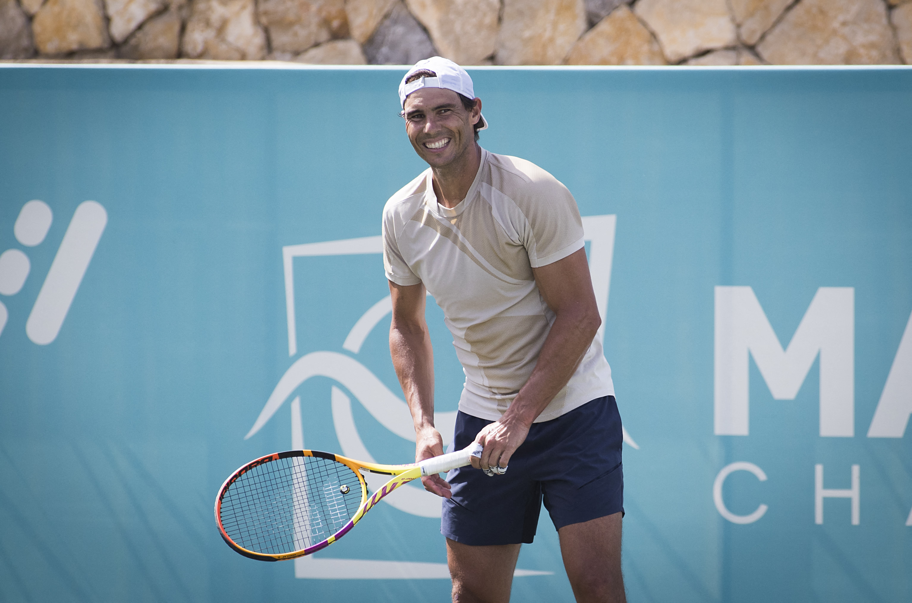 "Here I am with some positive news" Rafael Nadal intends to play