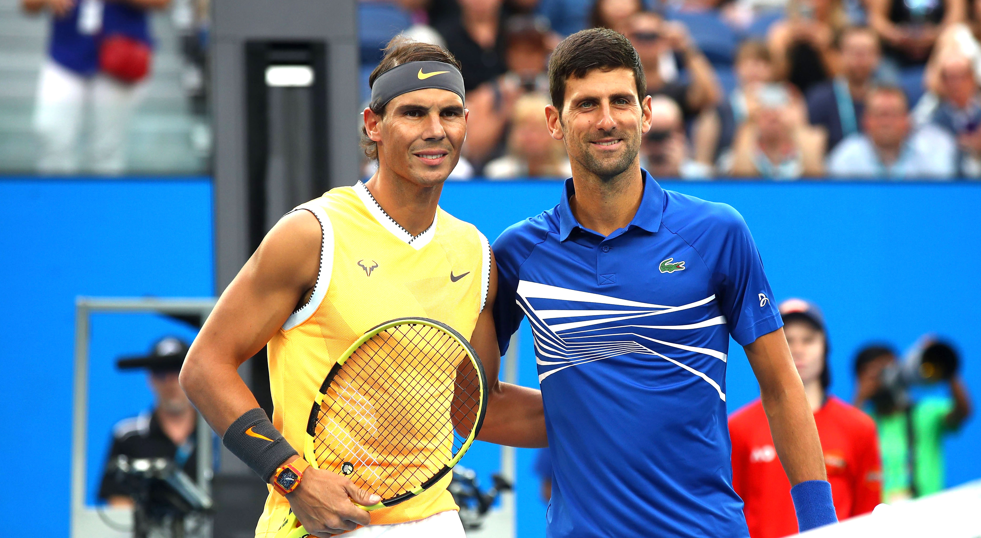 Rafael Nadal and Novak Djokovic land on opposite halves of Australian Open draw