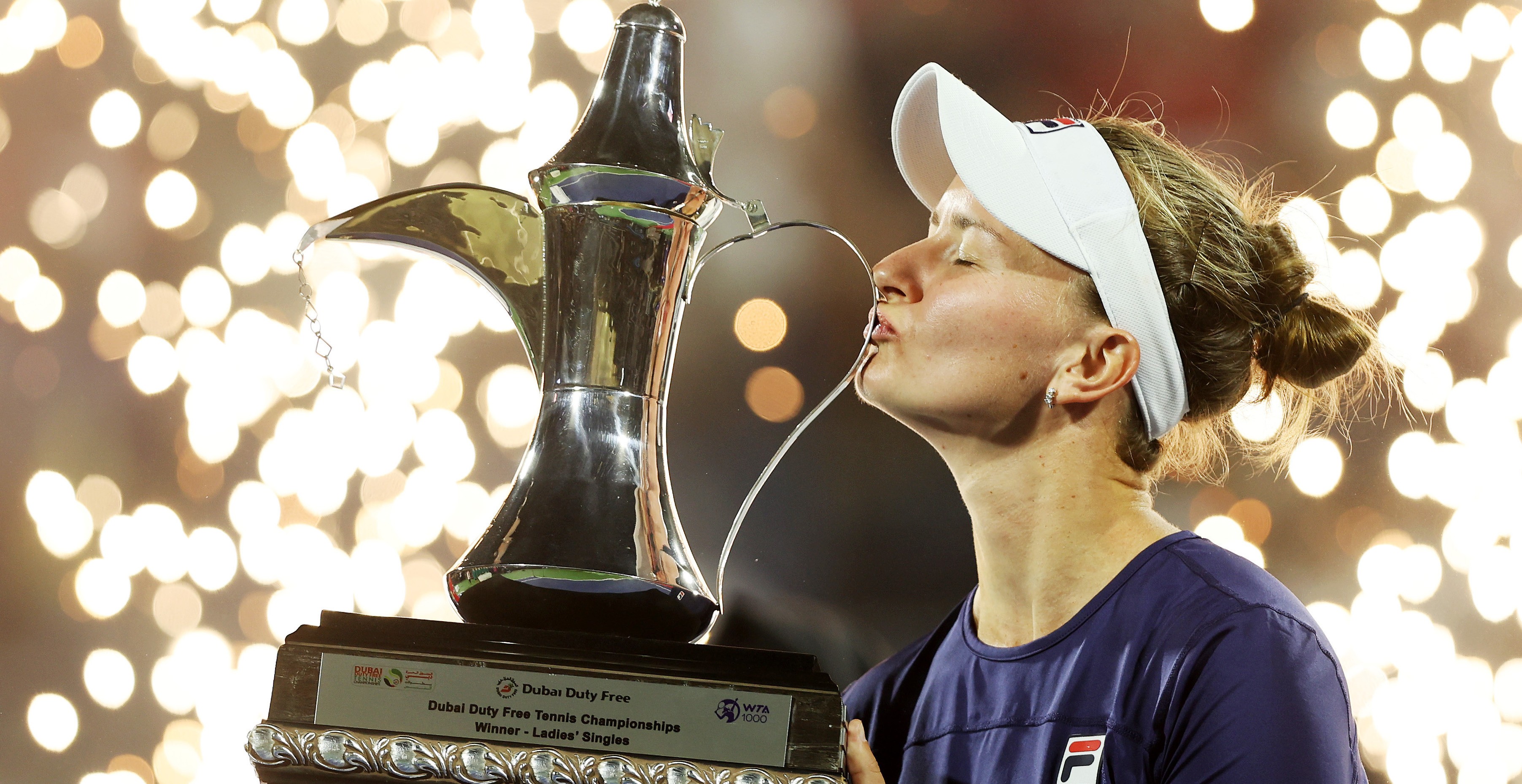 Krejcikova stuns top-ranked Swiatek to claim Dubai crown