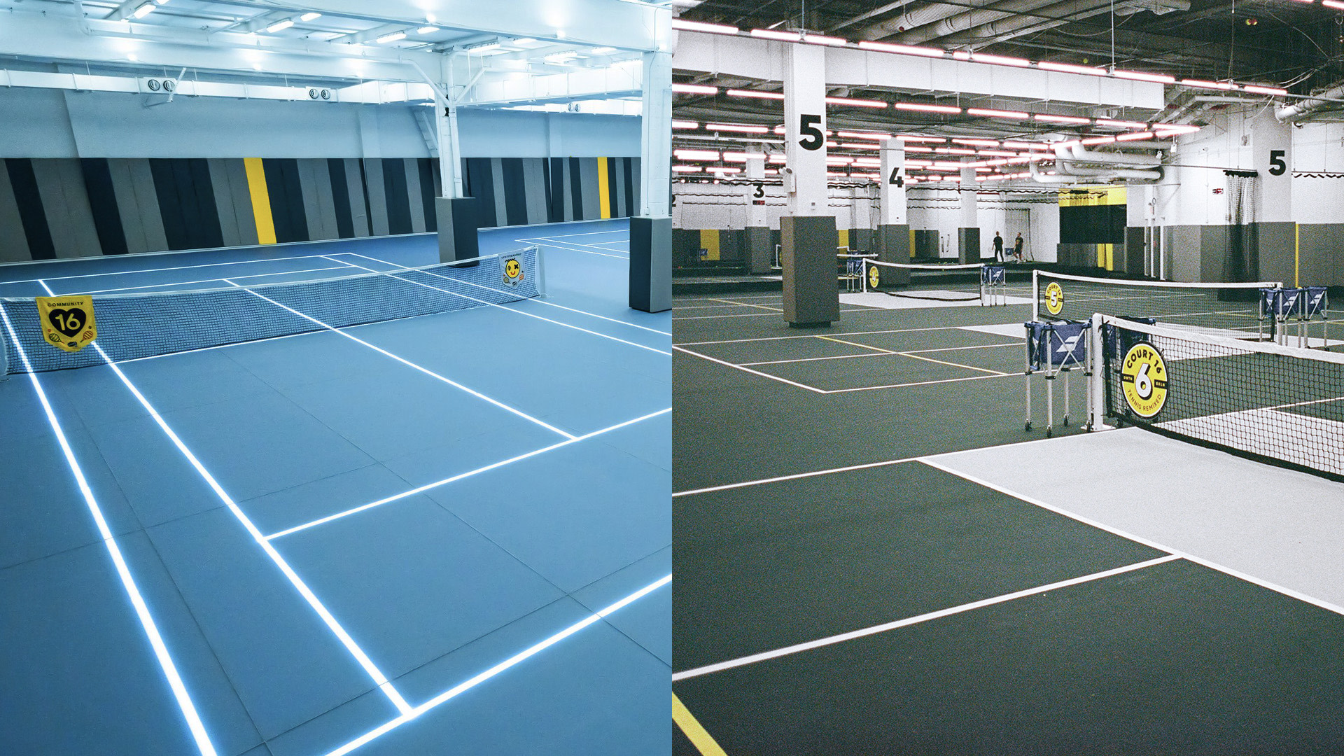 Court 16 Opening Third Private Indoor Racquets Facility - Club +