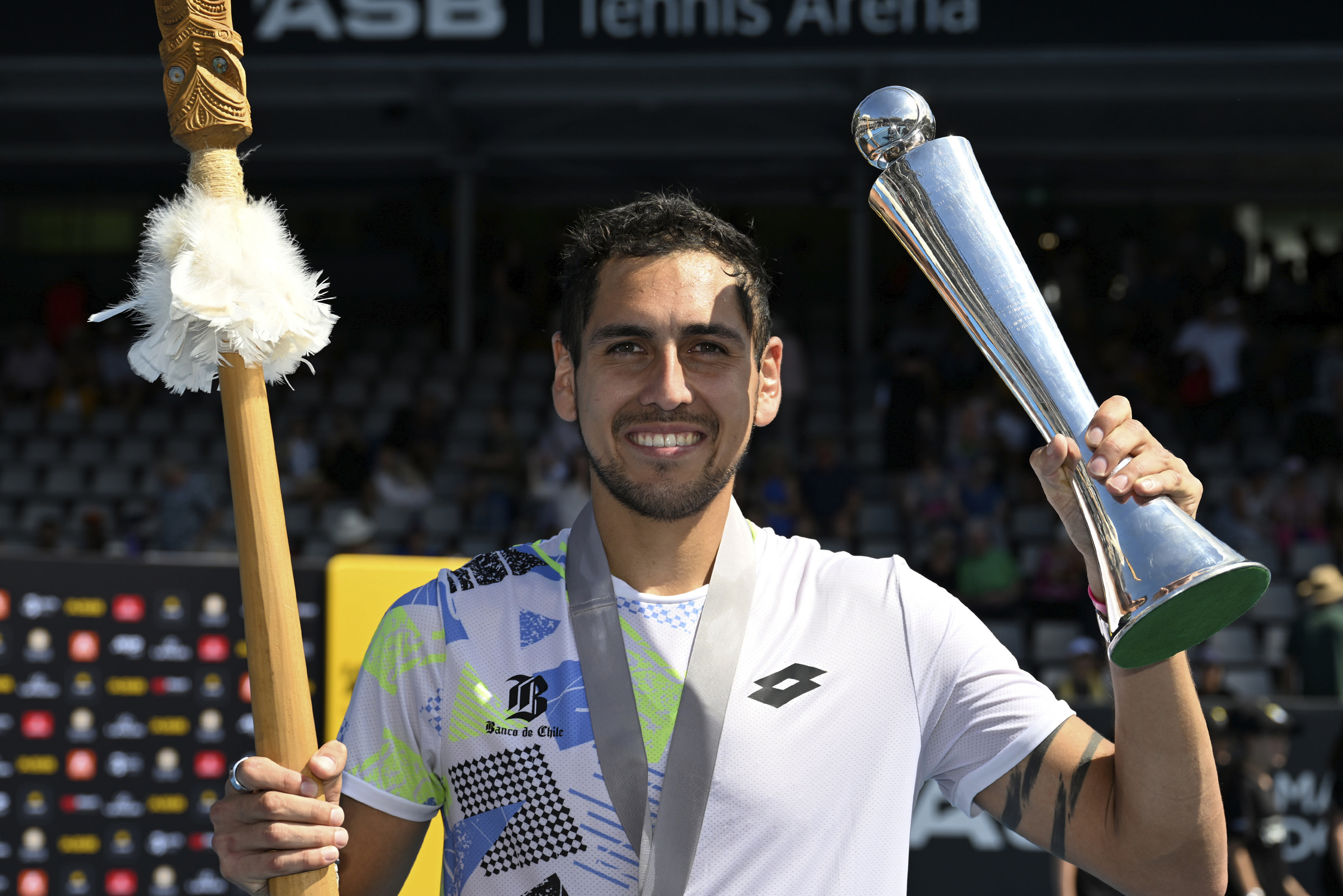 Qualifier Alejandro Tabilo wins first ATP title in Auckland over Taro ...